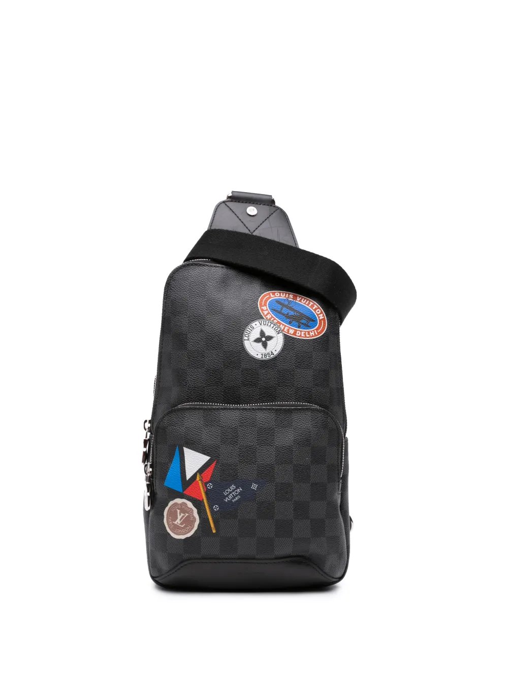 2017 Damier Graphite LV League Avenue Sling crossbody bag