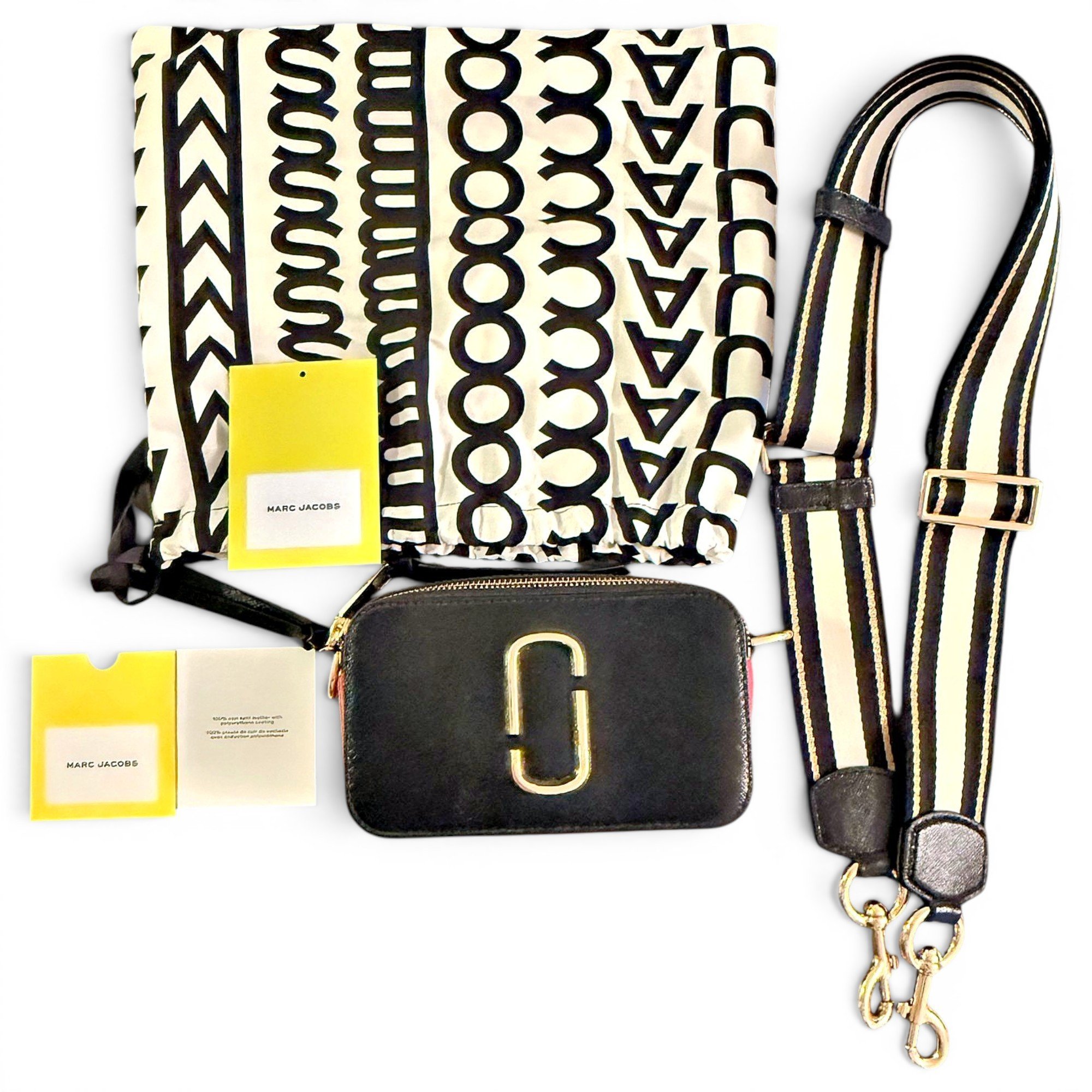 Snapshot leather crossbody bag