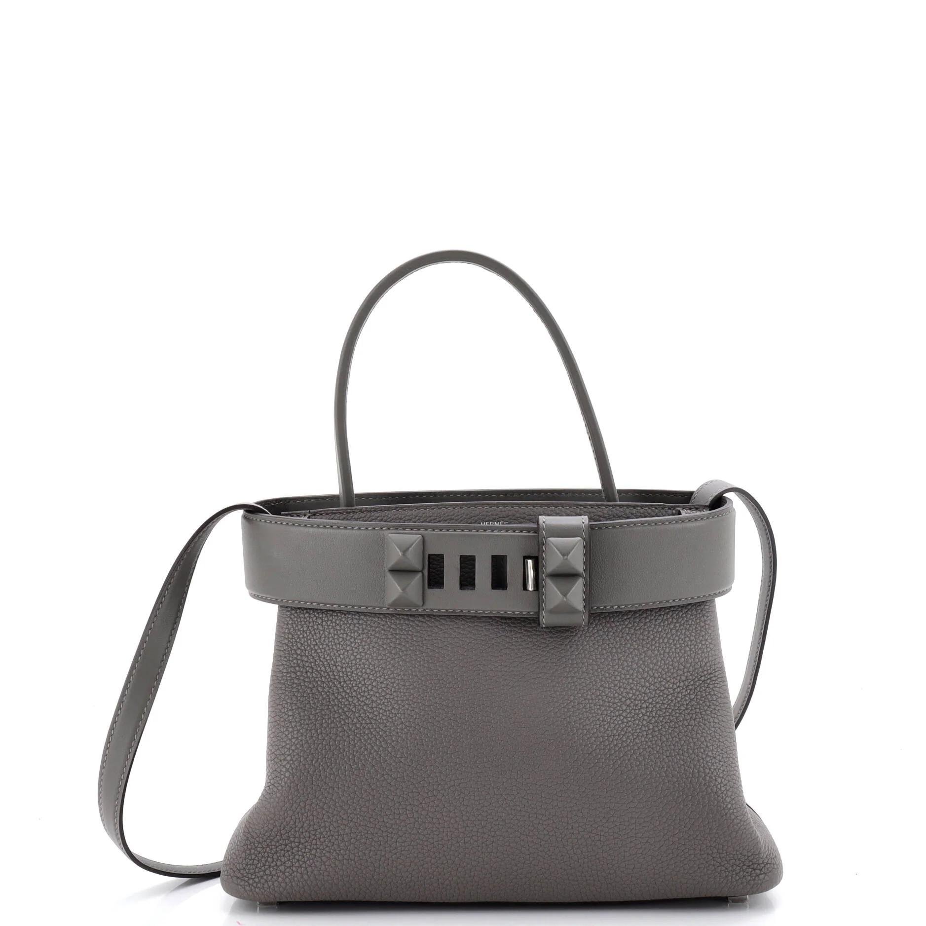 Leather tote