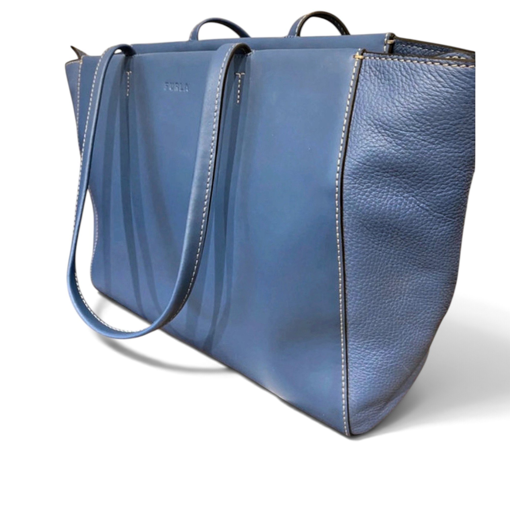 Leather tote