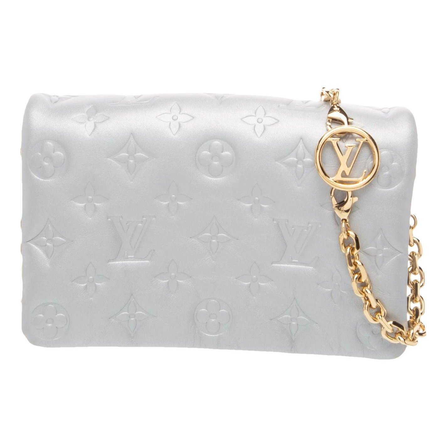 Coussin Flap leather handbag