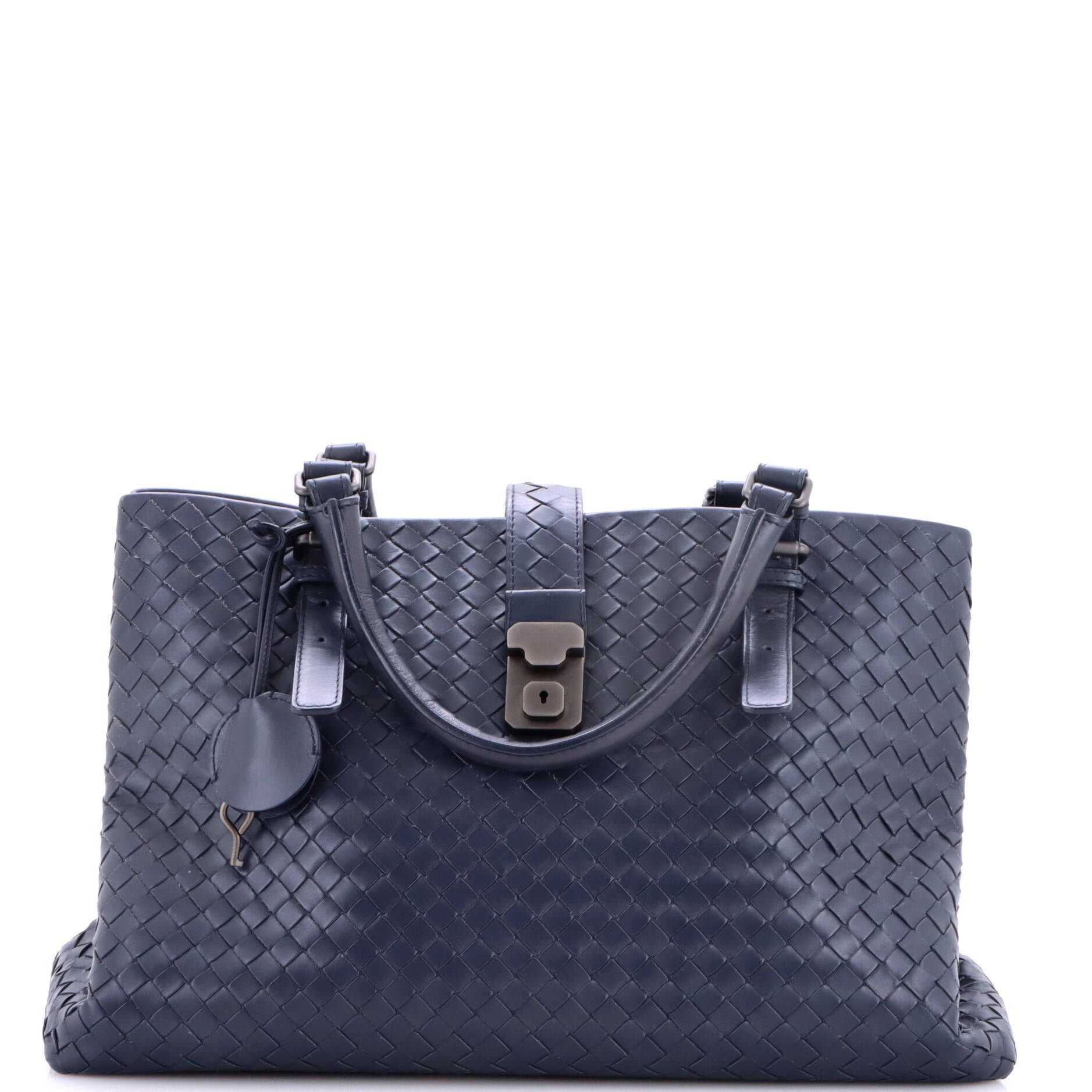 Roma Bag Intrecciato Nappa Medium