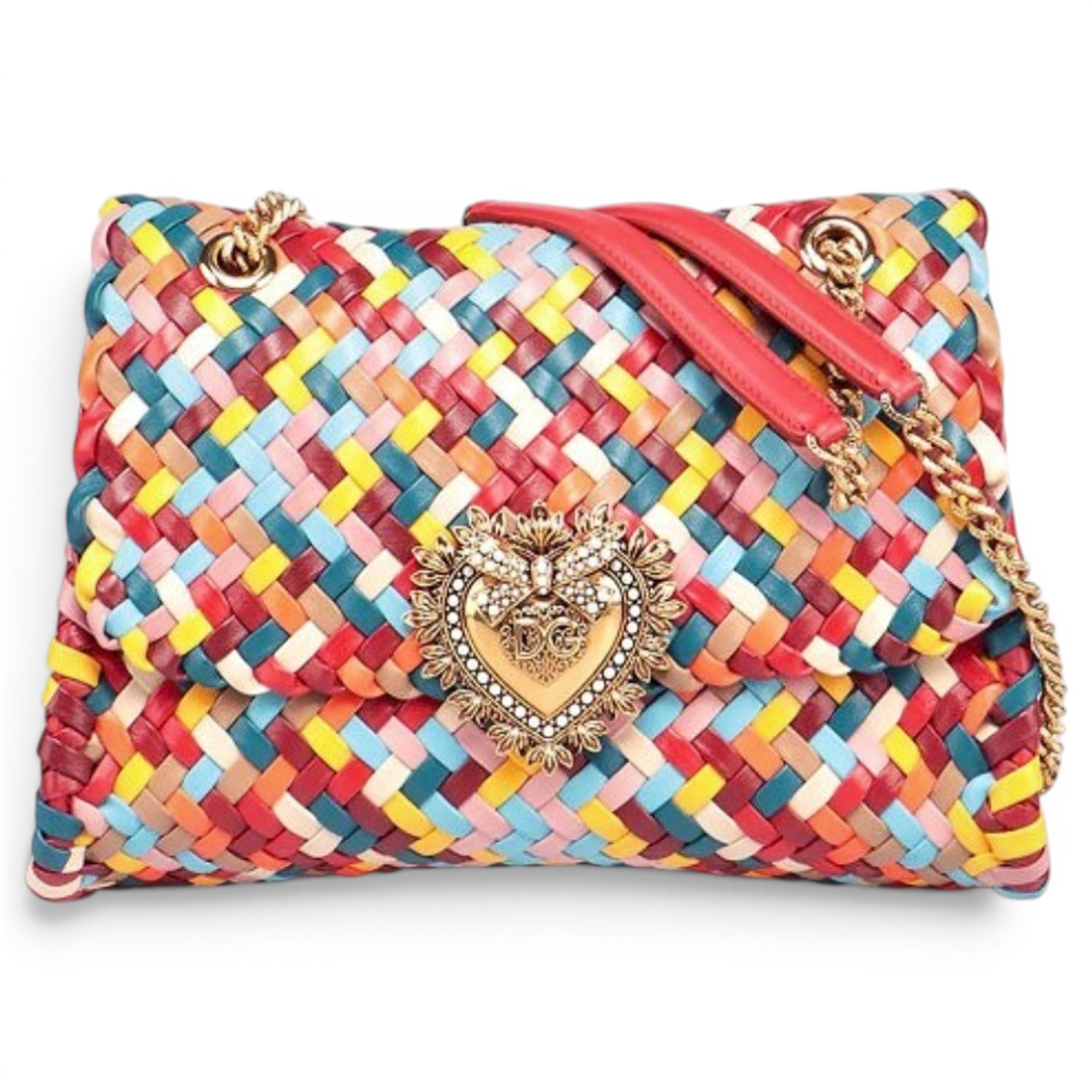 Dolce & Gabbana Devotion leather handbag