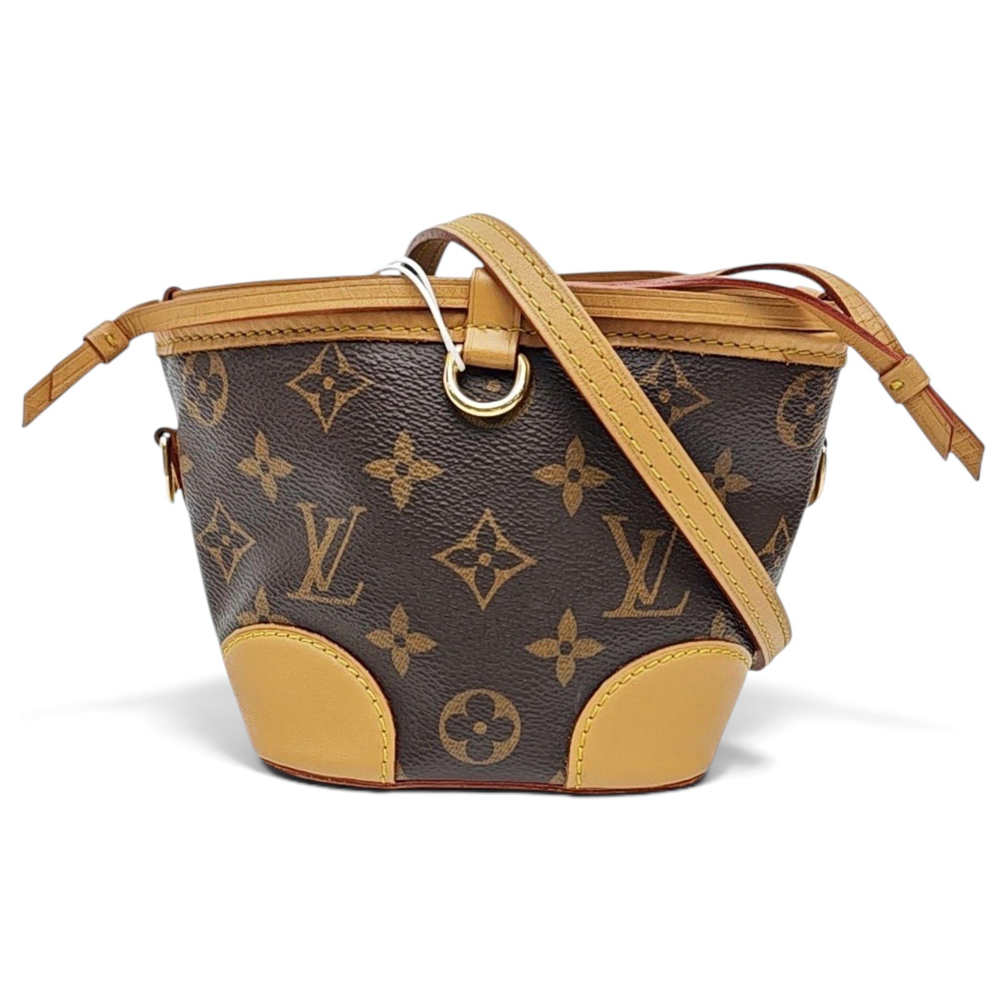 Nano Noé leather handbag