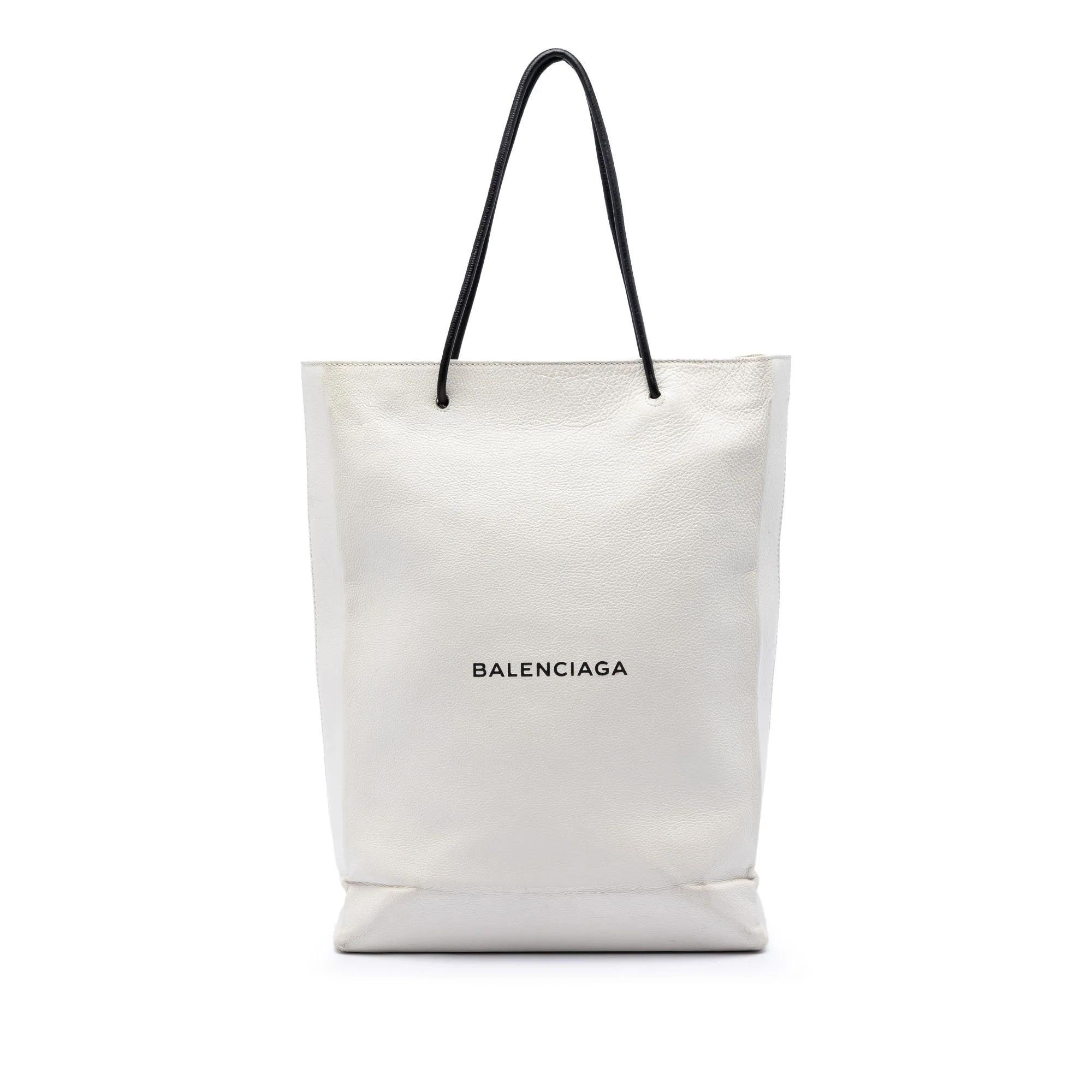 Shopping North South pony-style calfskin handbag