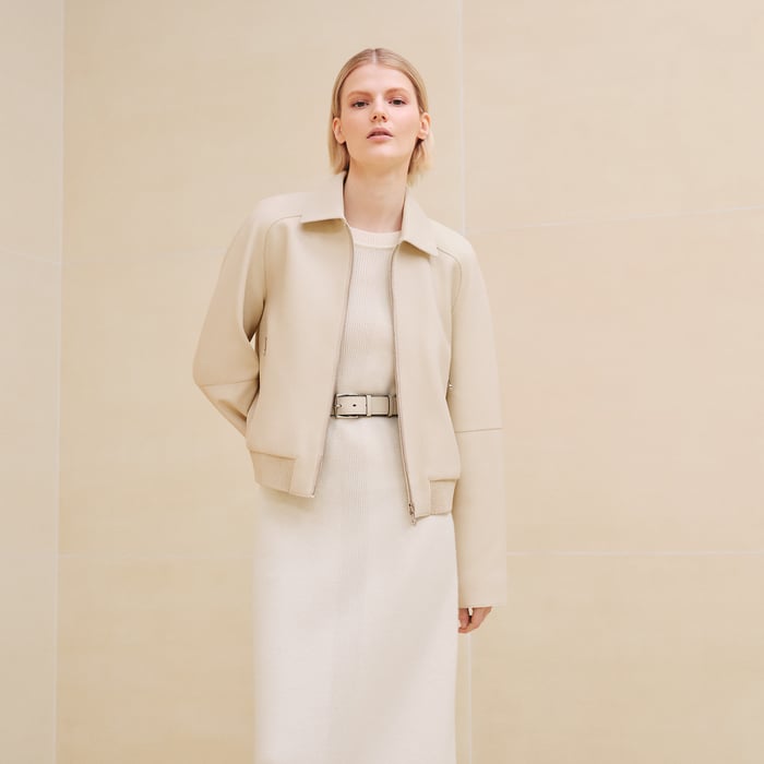 Blanc Camarguais Short Jacket