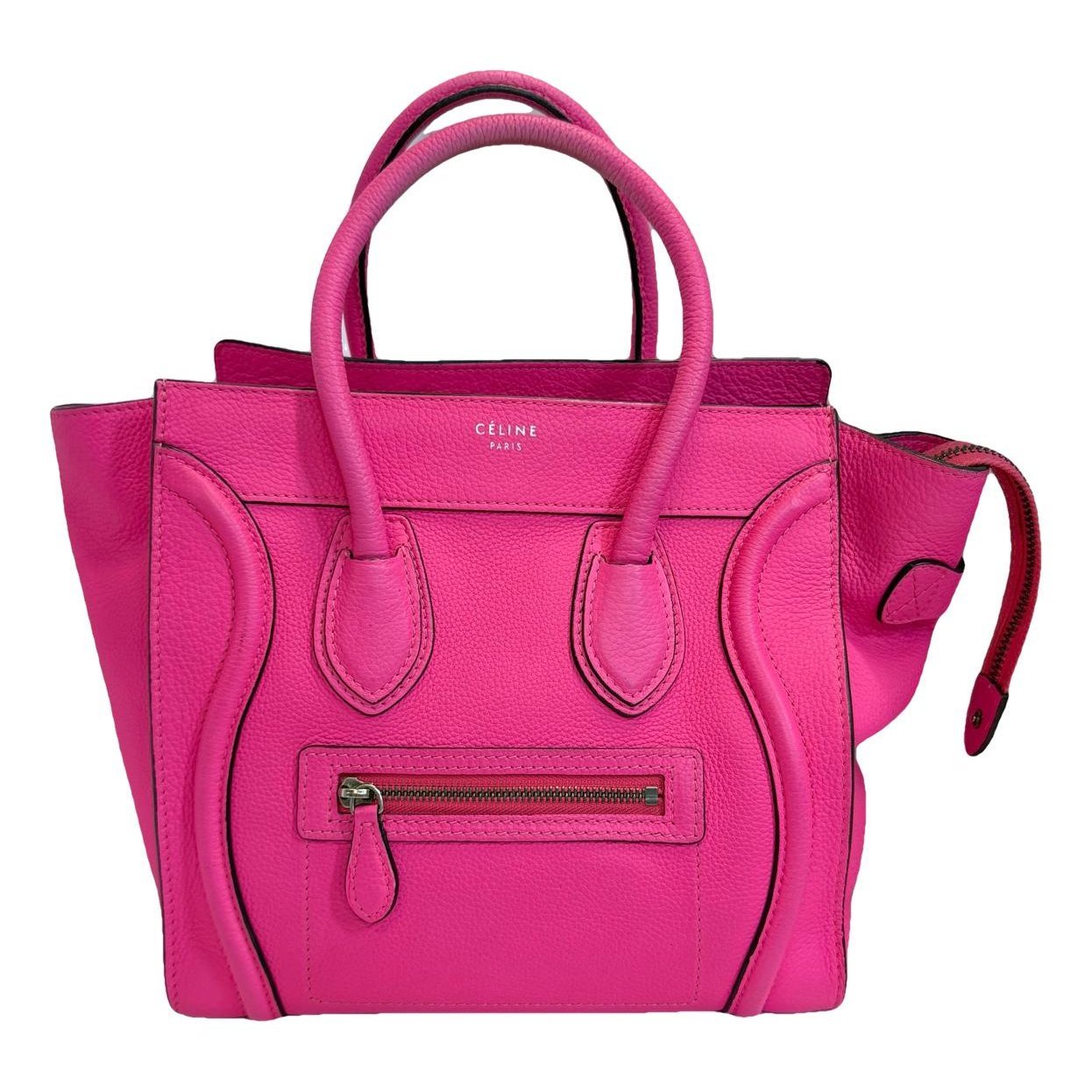 Luggage leather handbag