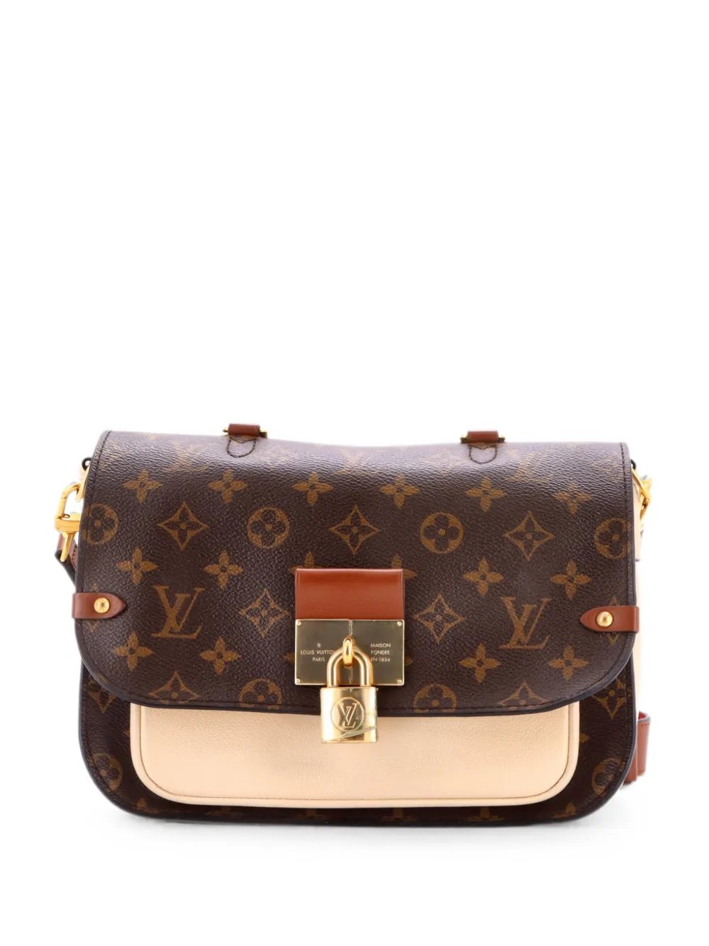 Vaugirard Handbag Monogram Canvas with Leather satchel