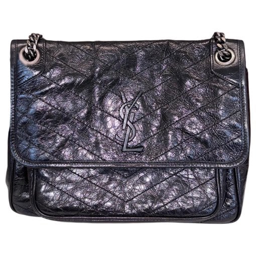 Niki leather crossbody bag
