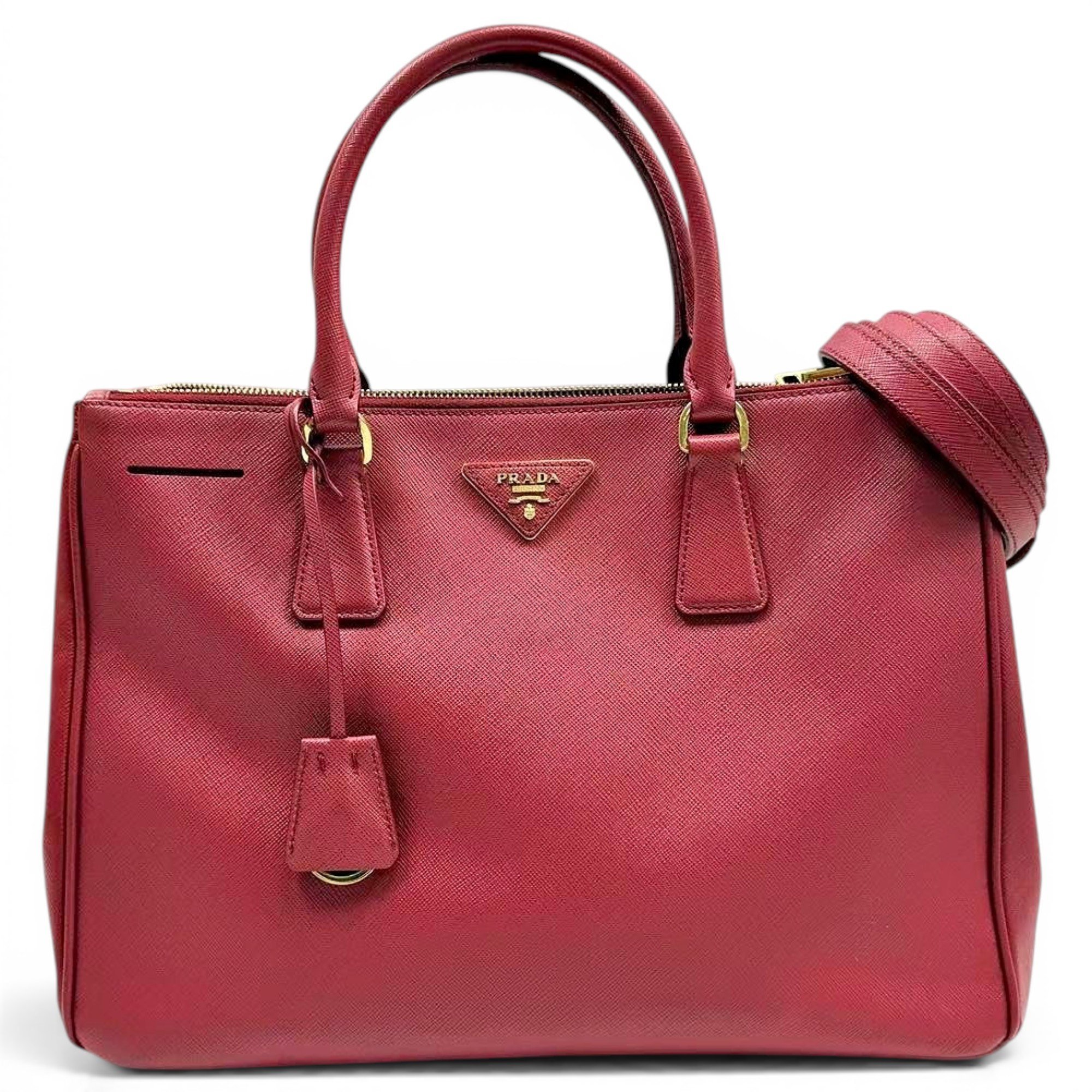 Galleria leather handbag