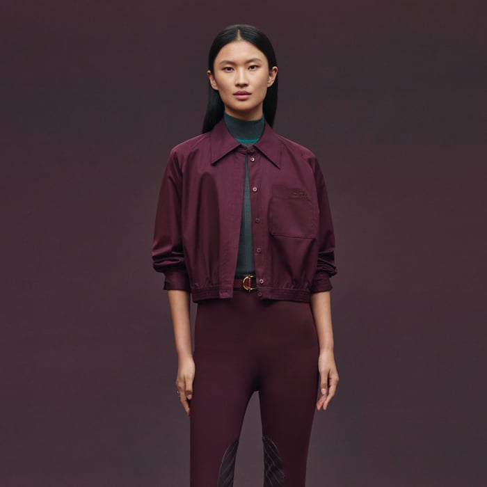 Rouge Bordeaux Shirt Jacket