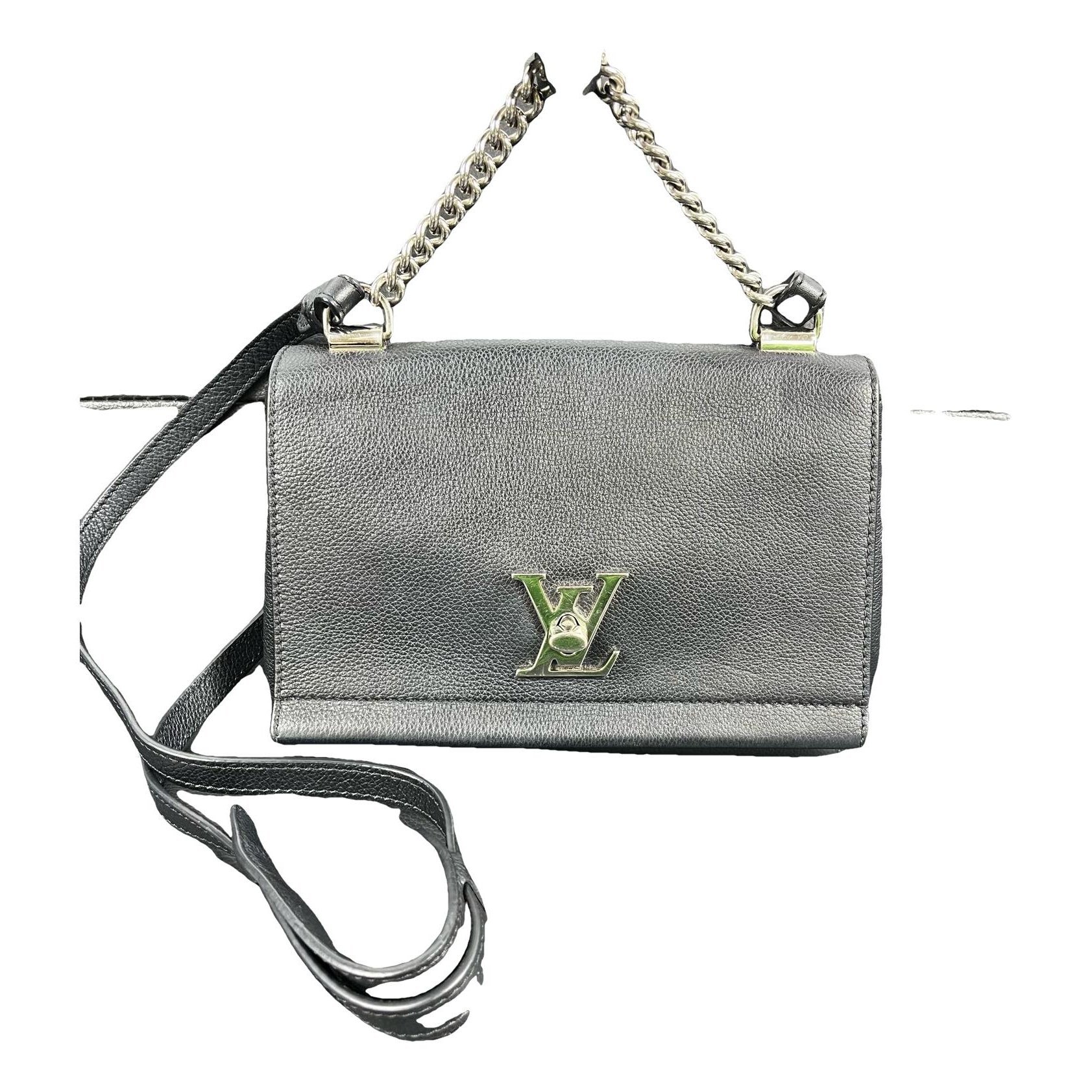 Lockme leather handbag