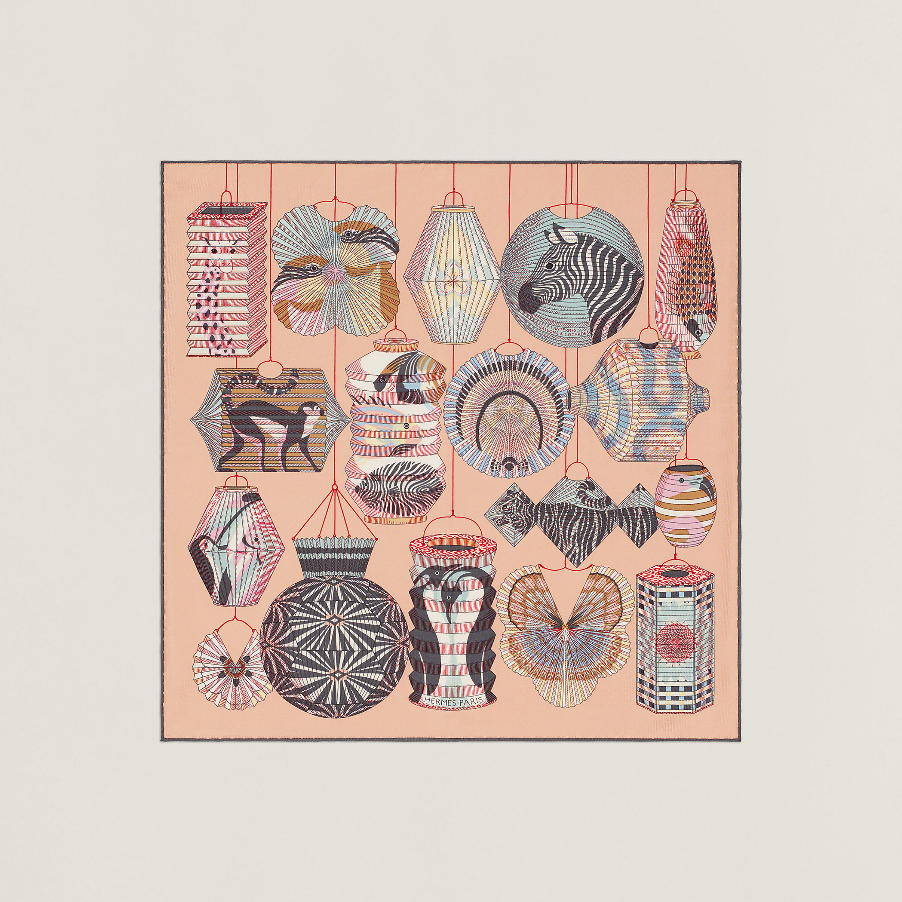 Lanternes, Ballons et Cocardes scarf 45