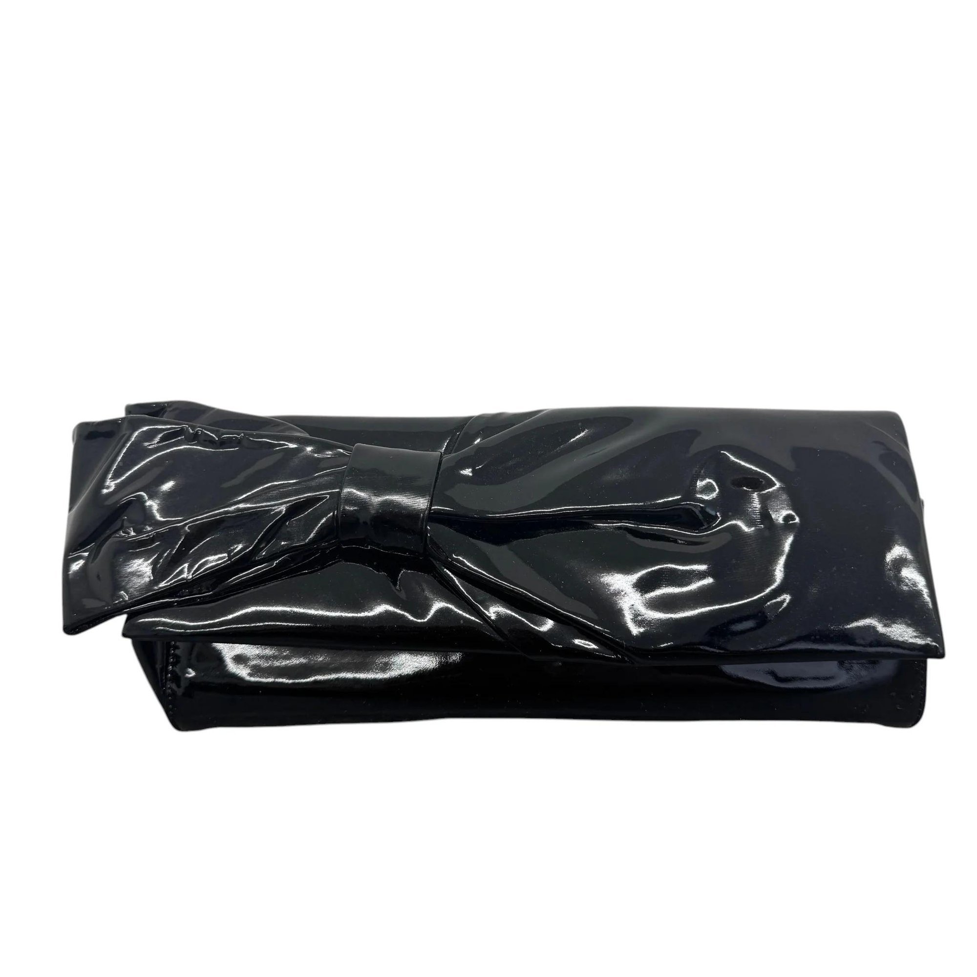 Patent leather handbag