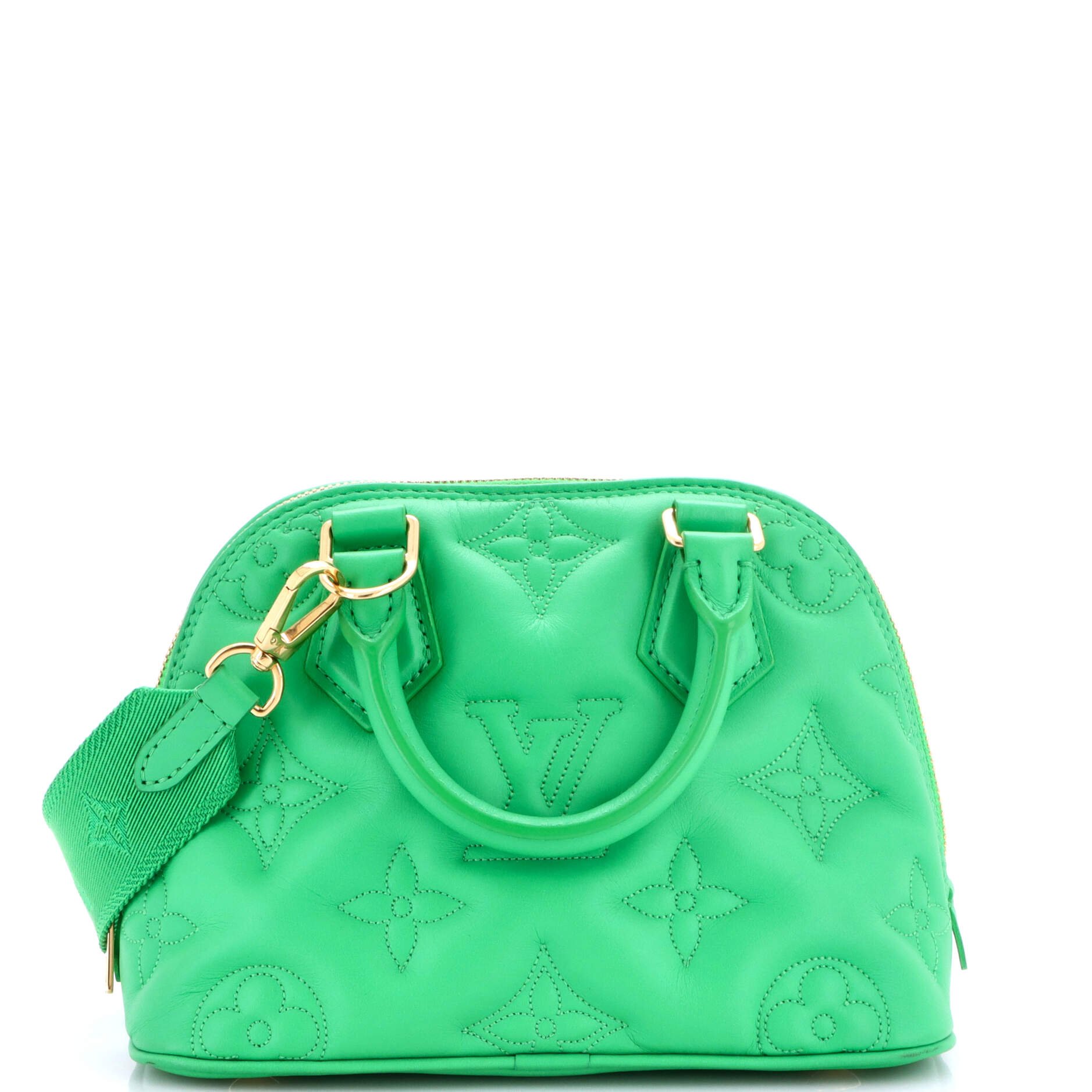 Alma Handbag Bubblegram Leather BB