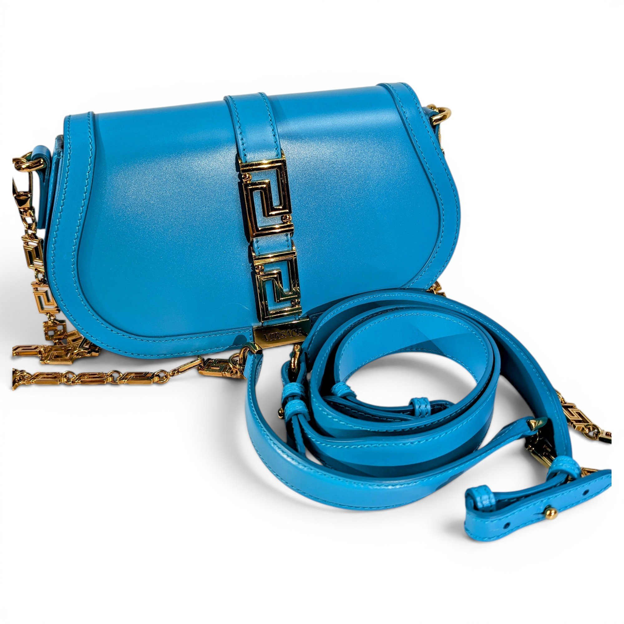 La Medusa leather crossbody bag