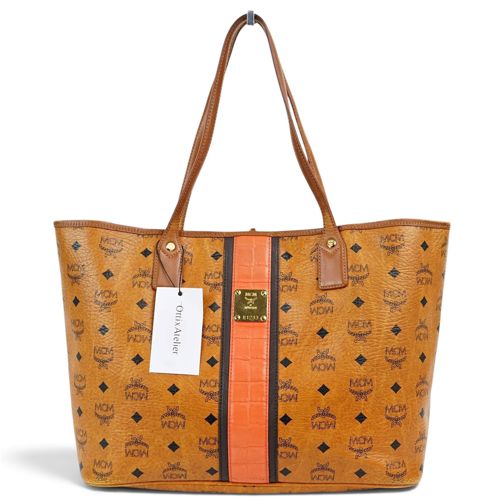 Leather handbag