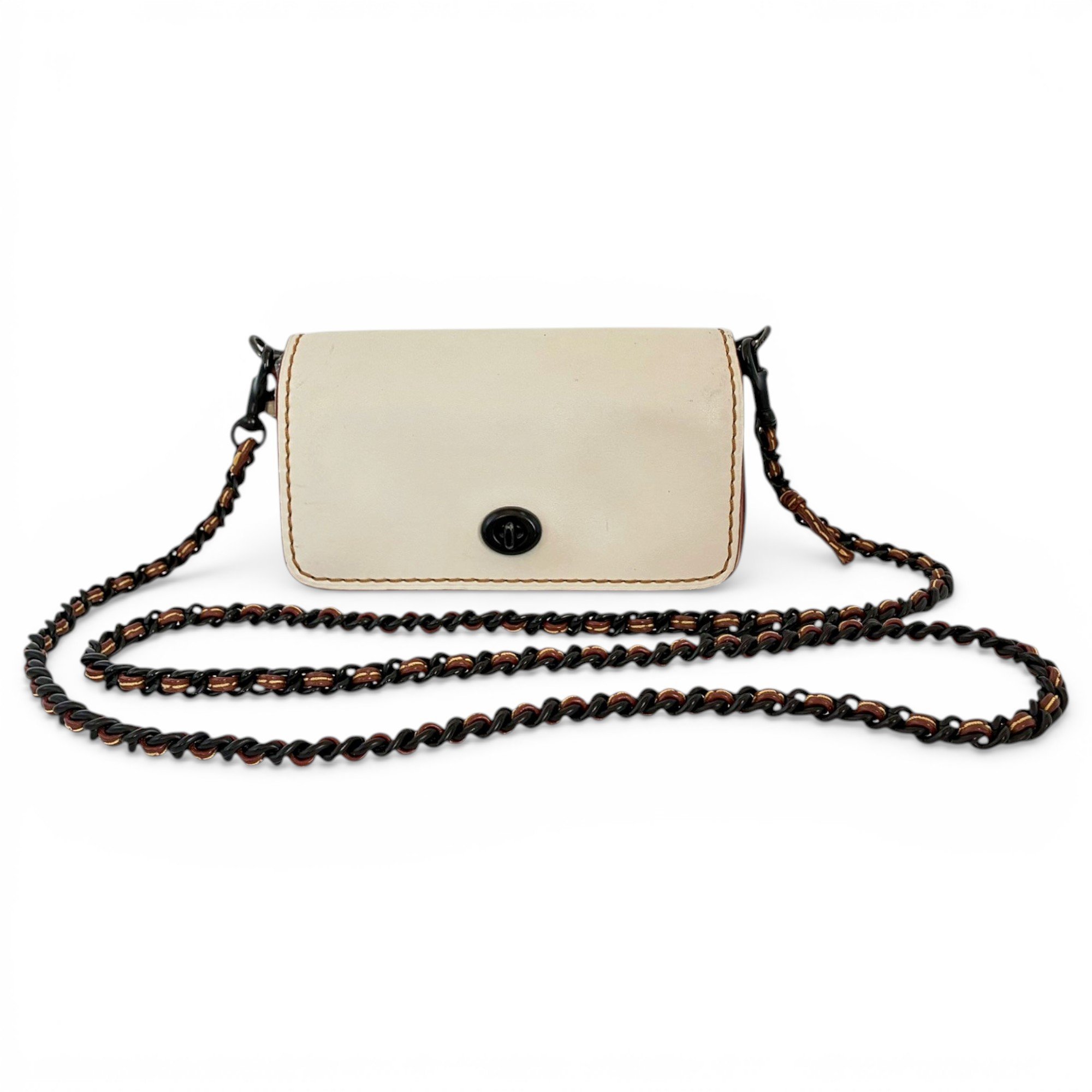 Smooth Crossbody leather handbag