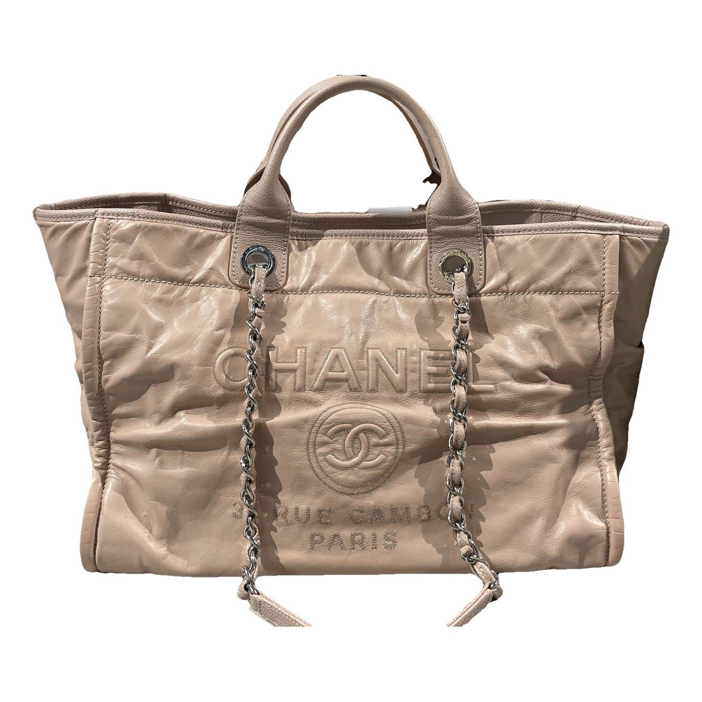 Deauville leather tote