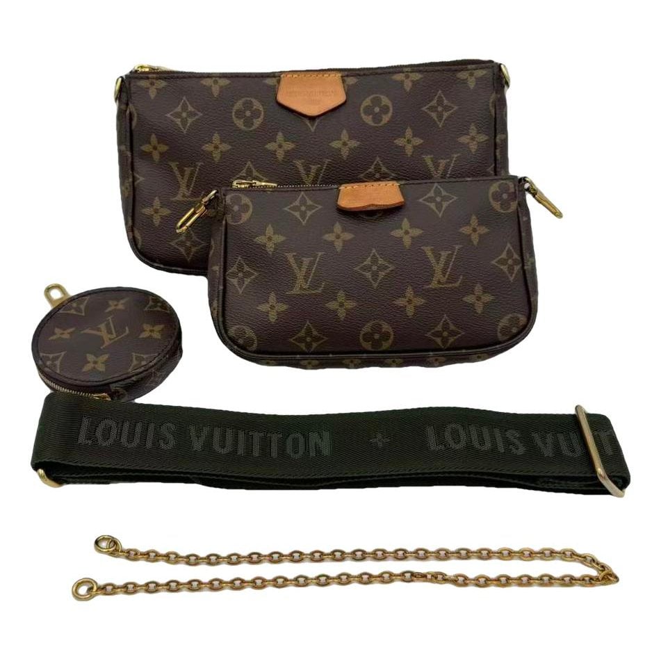Multi Pochette Accessoires leather handbag