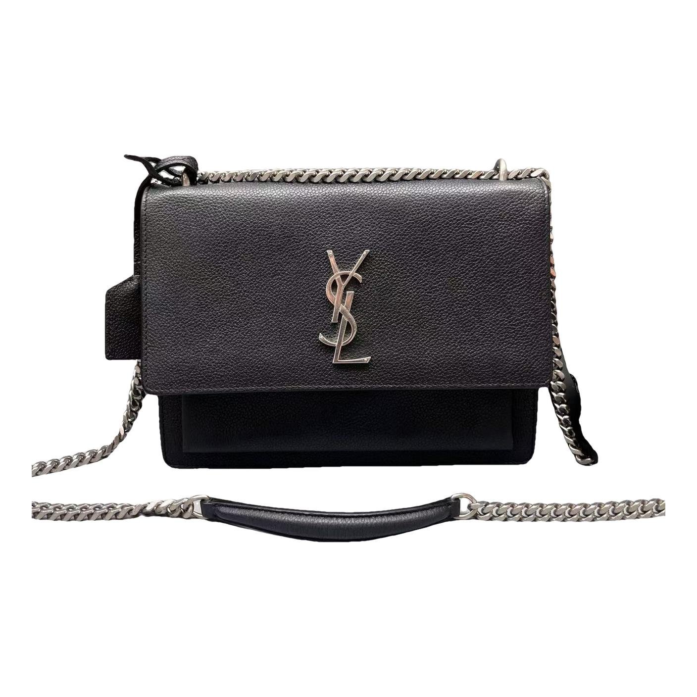 Sunset leather crossbody bag