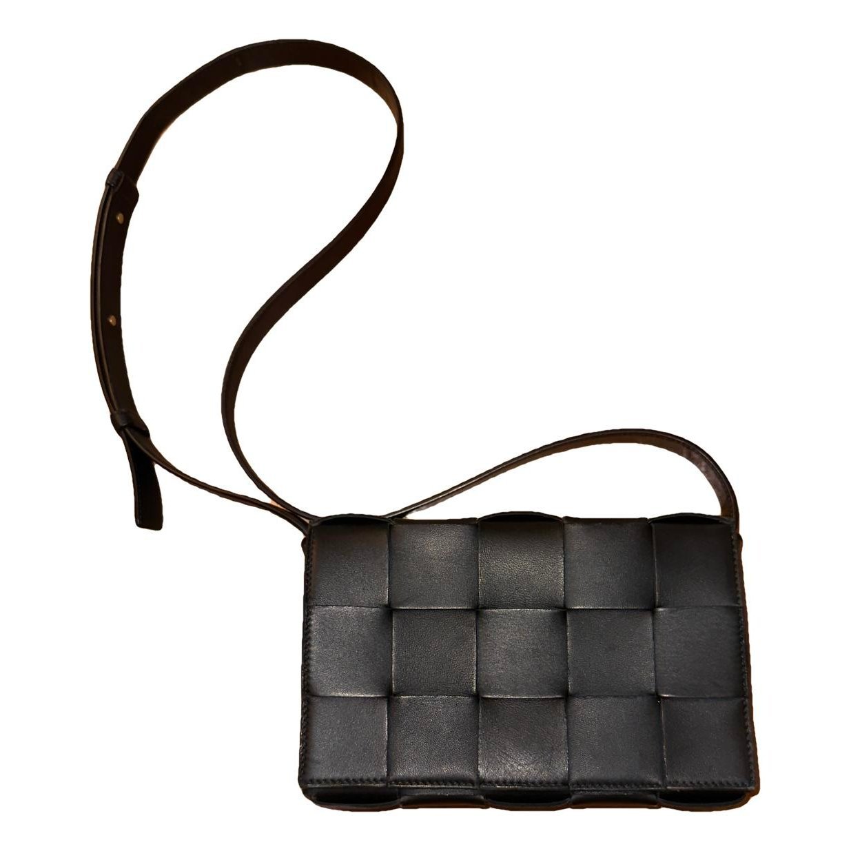 Cassette leather crossbody bag