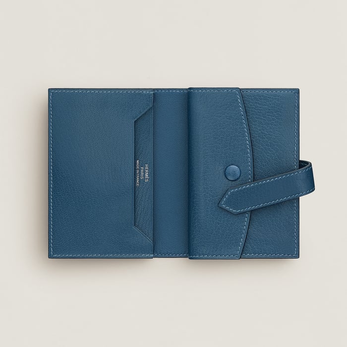 Deep Blue Bearn Mini Wallet