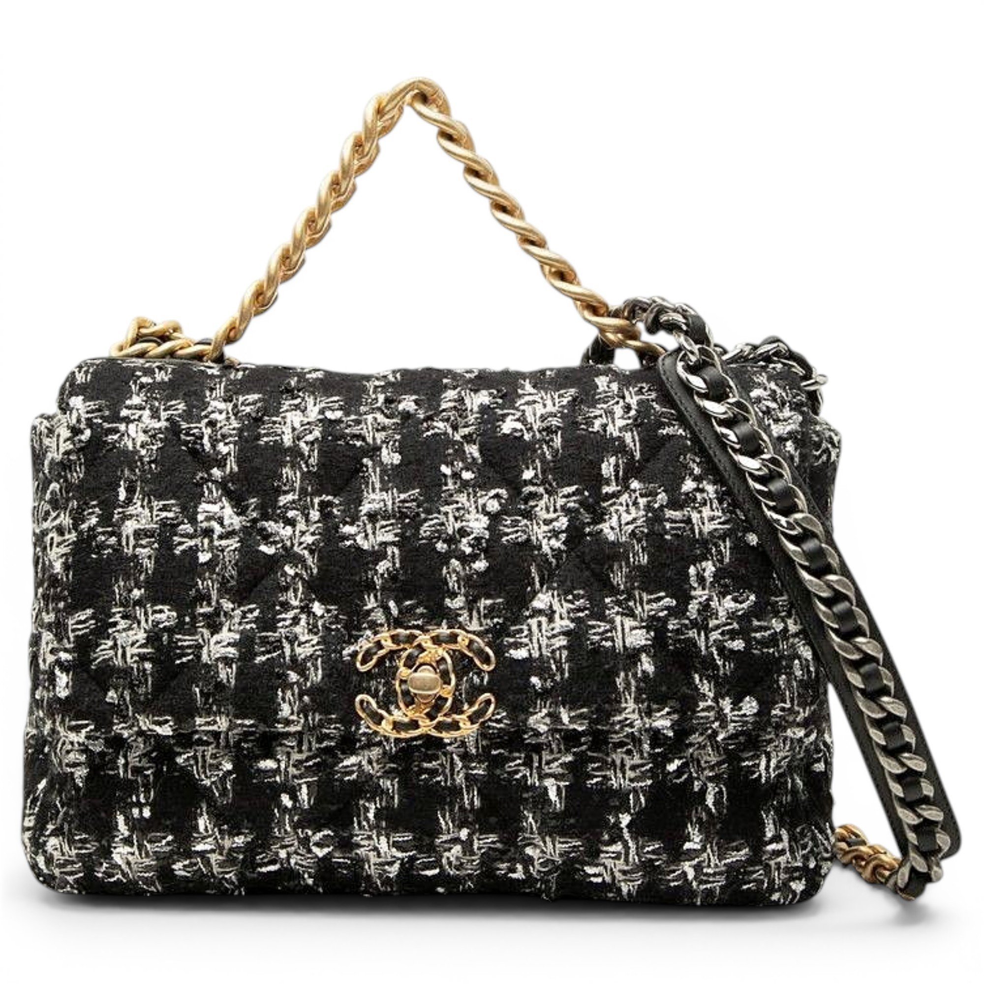 Tweed handbag