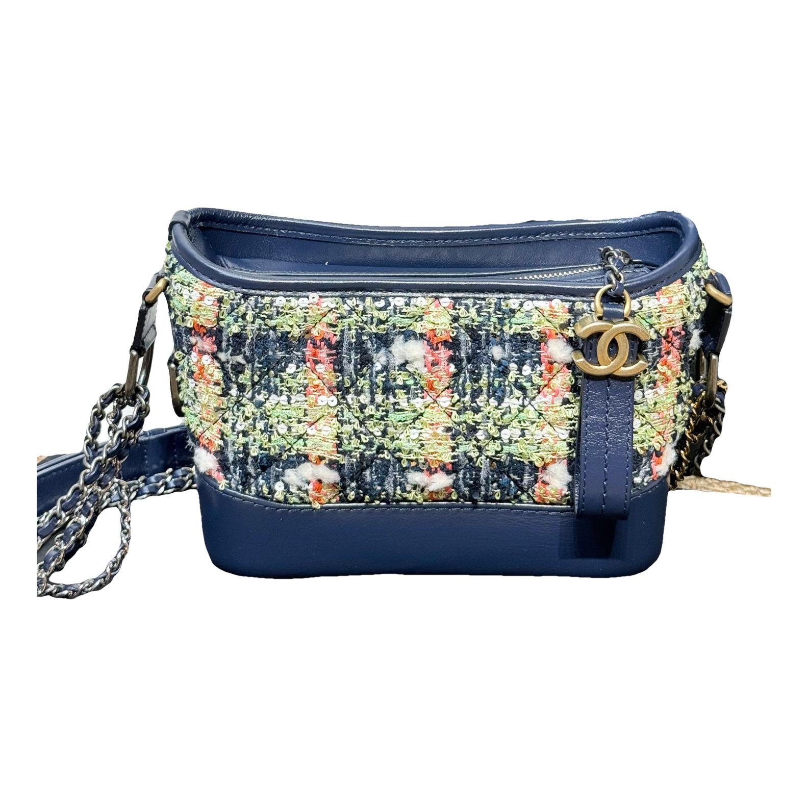 Gabrielle tweed crossbody bag