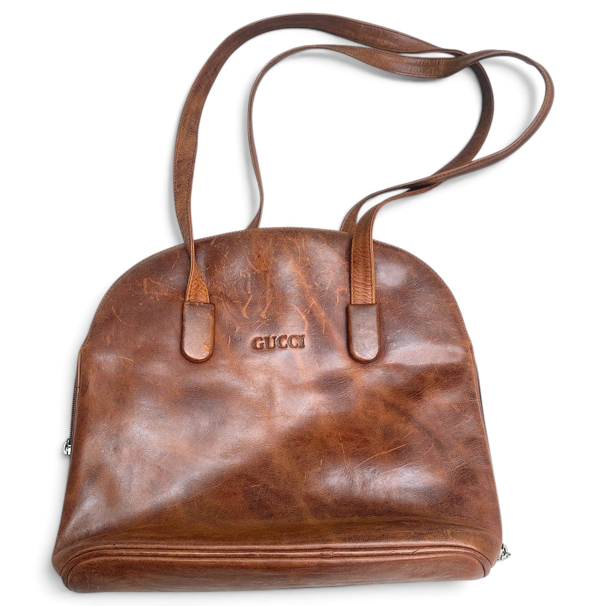 Leather handbag