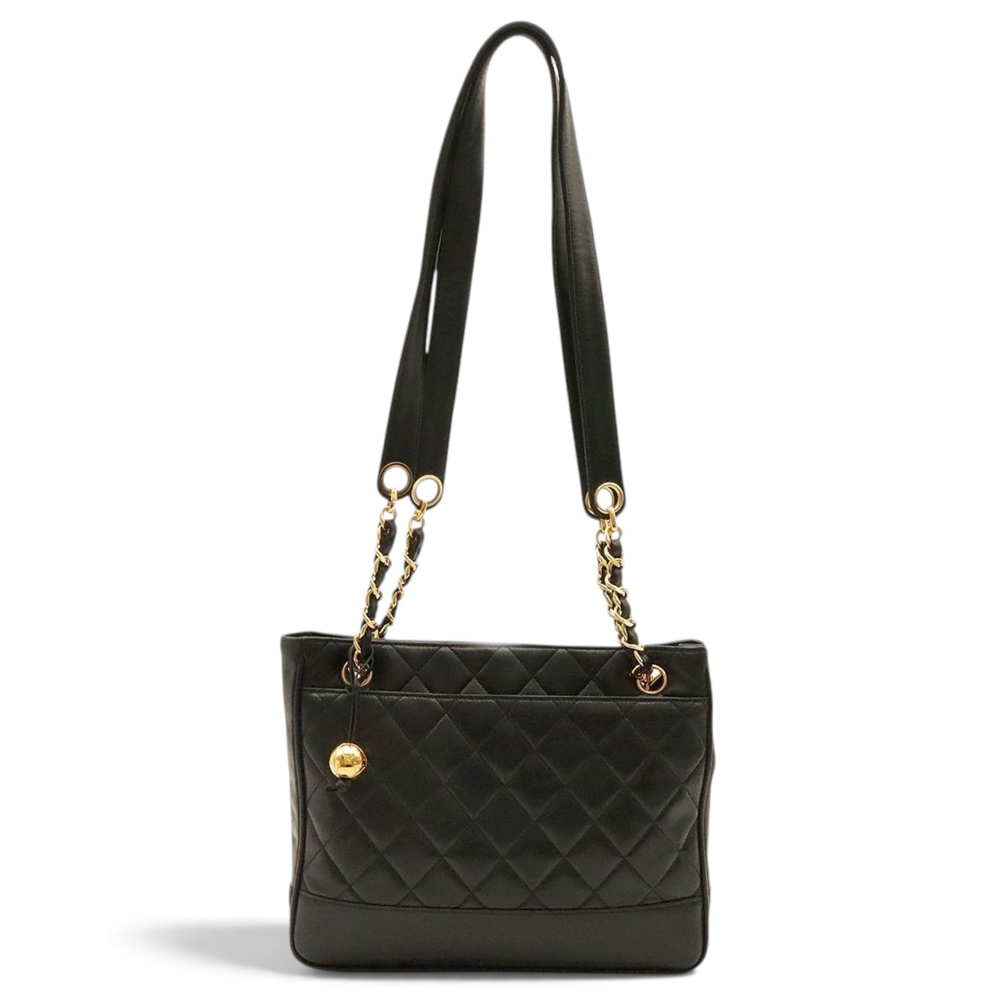 Leather tote
