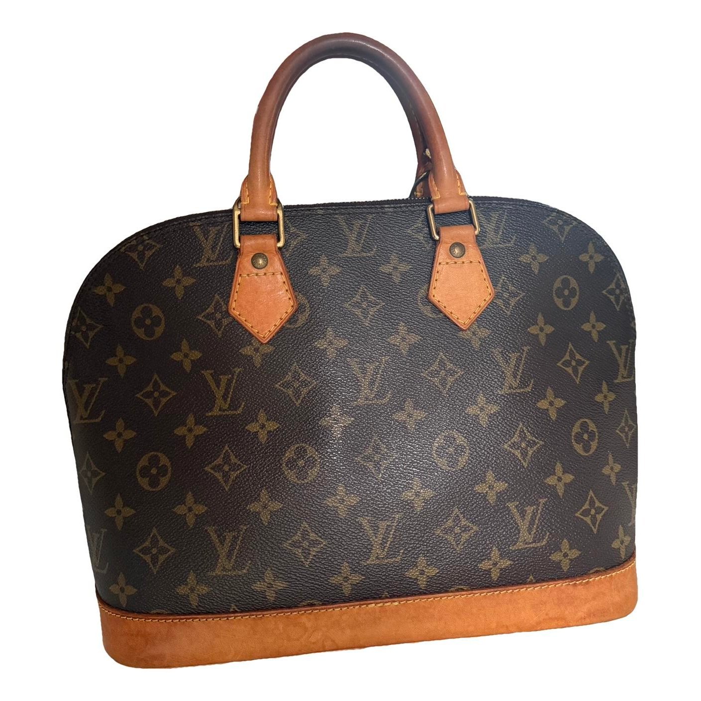 Alma leather handbag