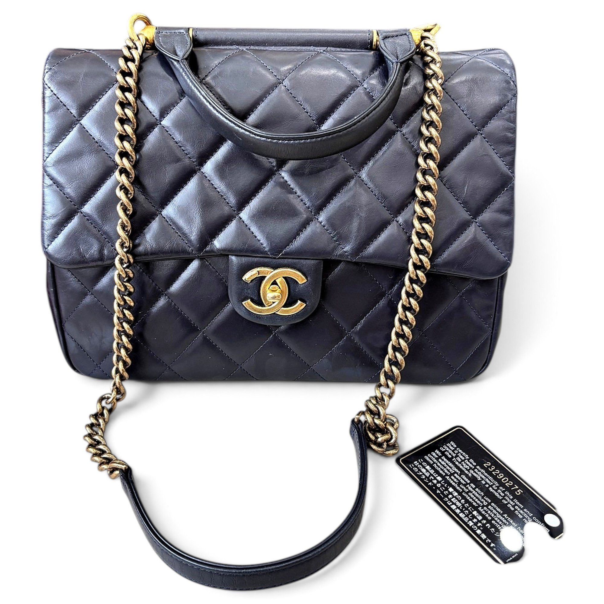 Leather handbag