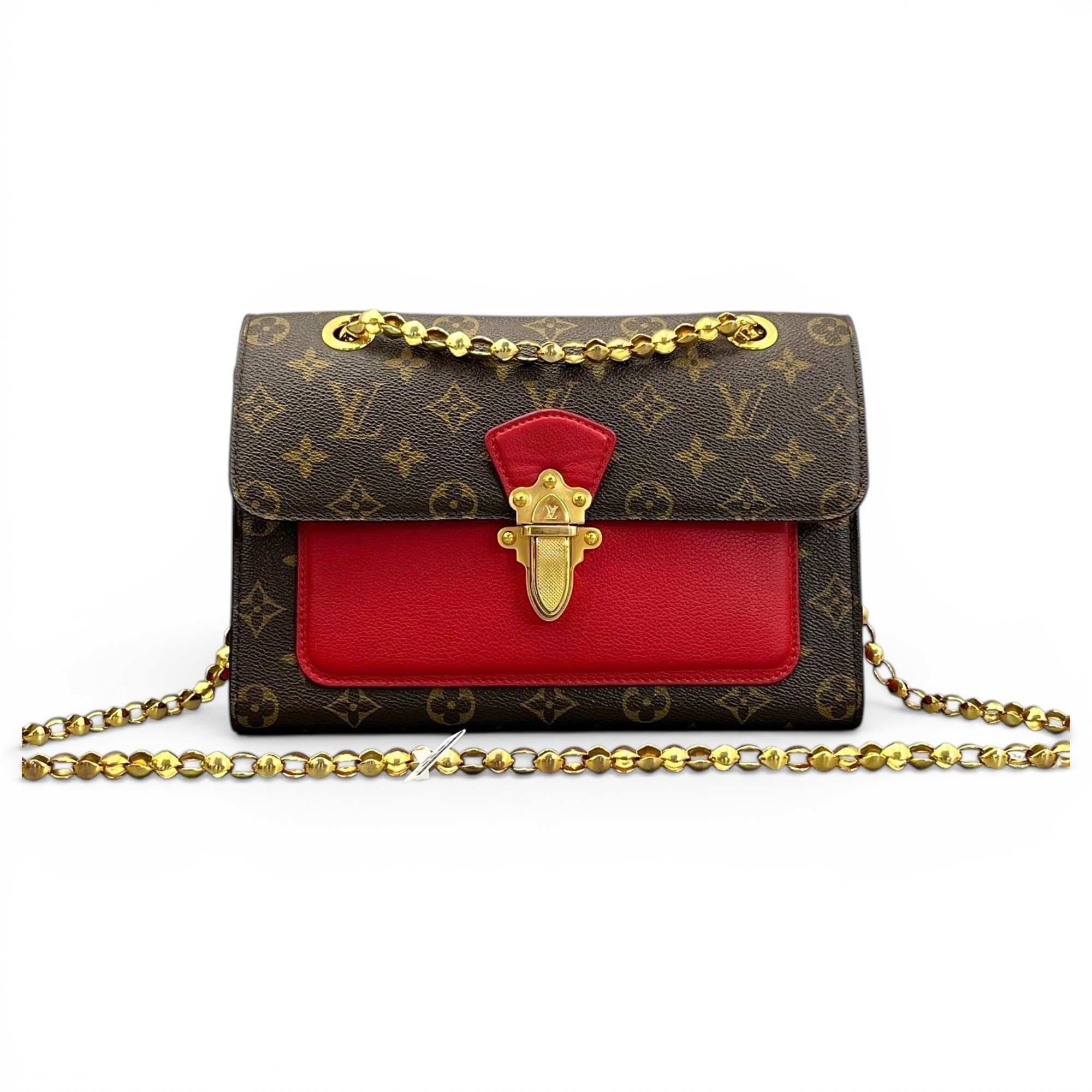 Victoire leather handbag