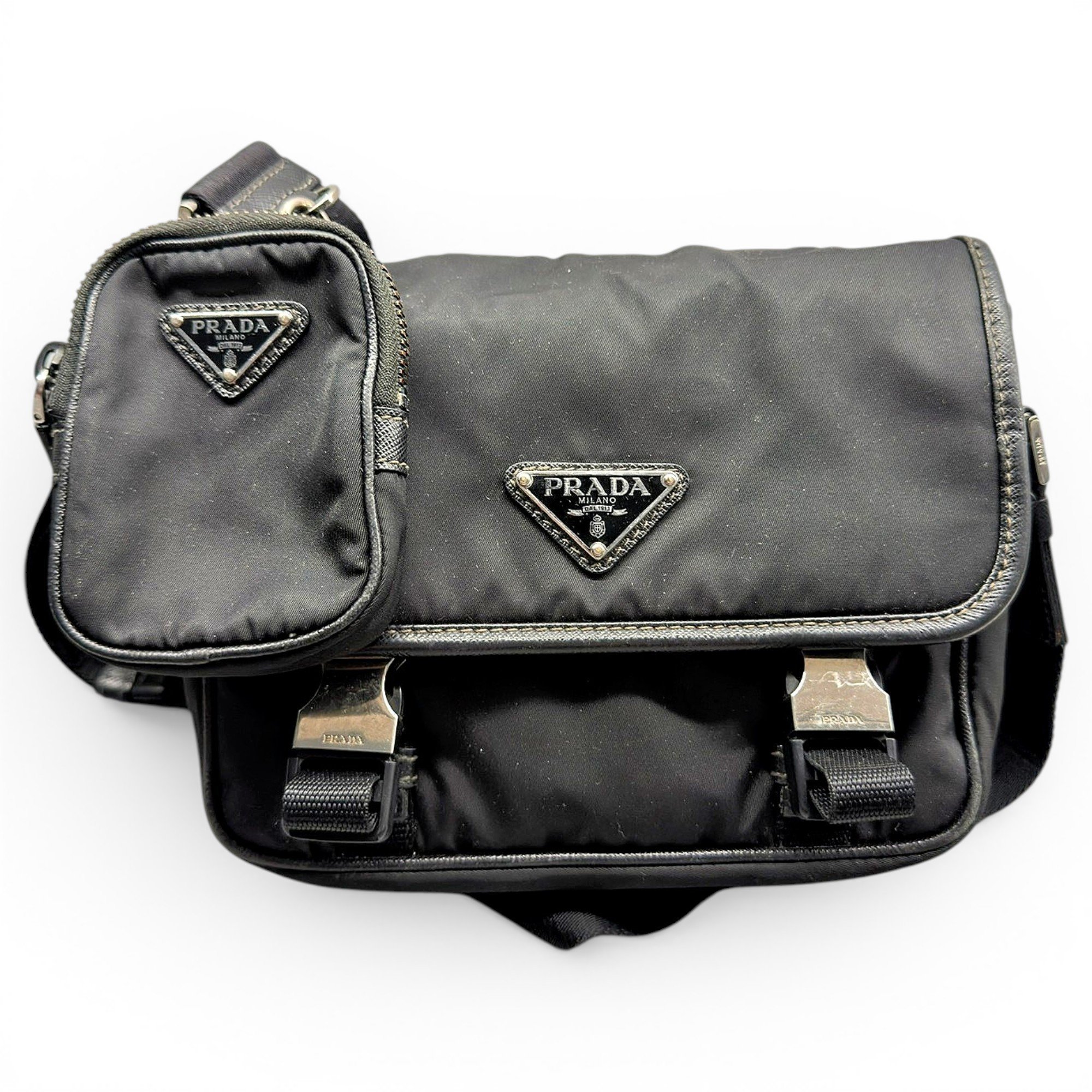 Re-Edition 2000 Double Zip crossbody bag