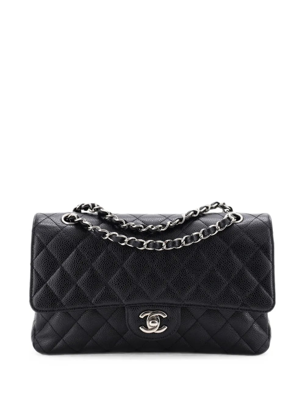 Classic Double Flap Bag Quilted Caviar Medium shoulder bag