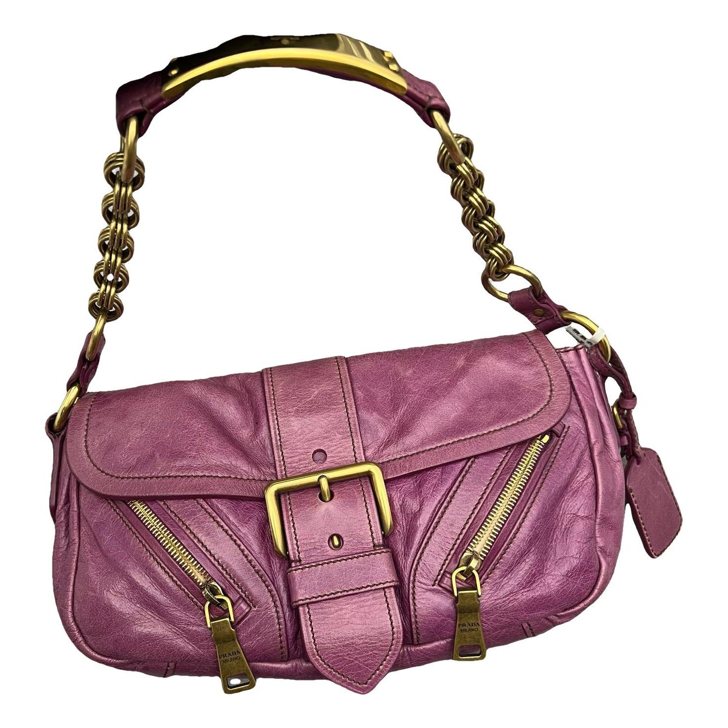 Leather handbag