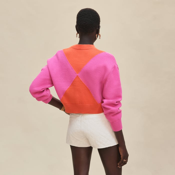 Rose Sakura Long-sleeve Sweater