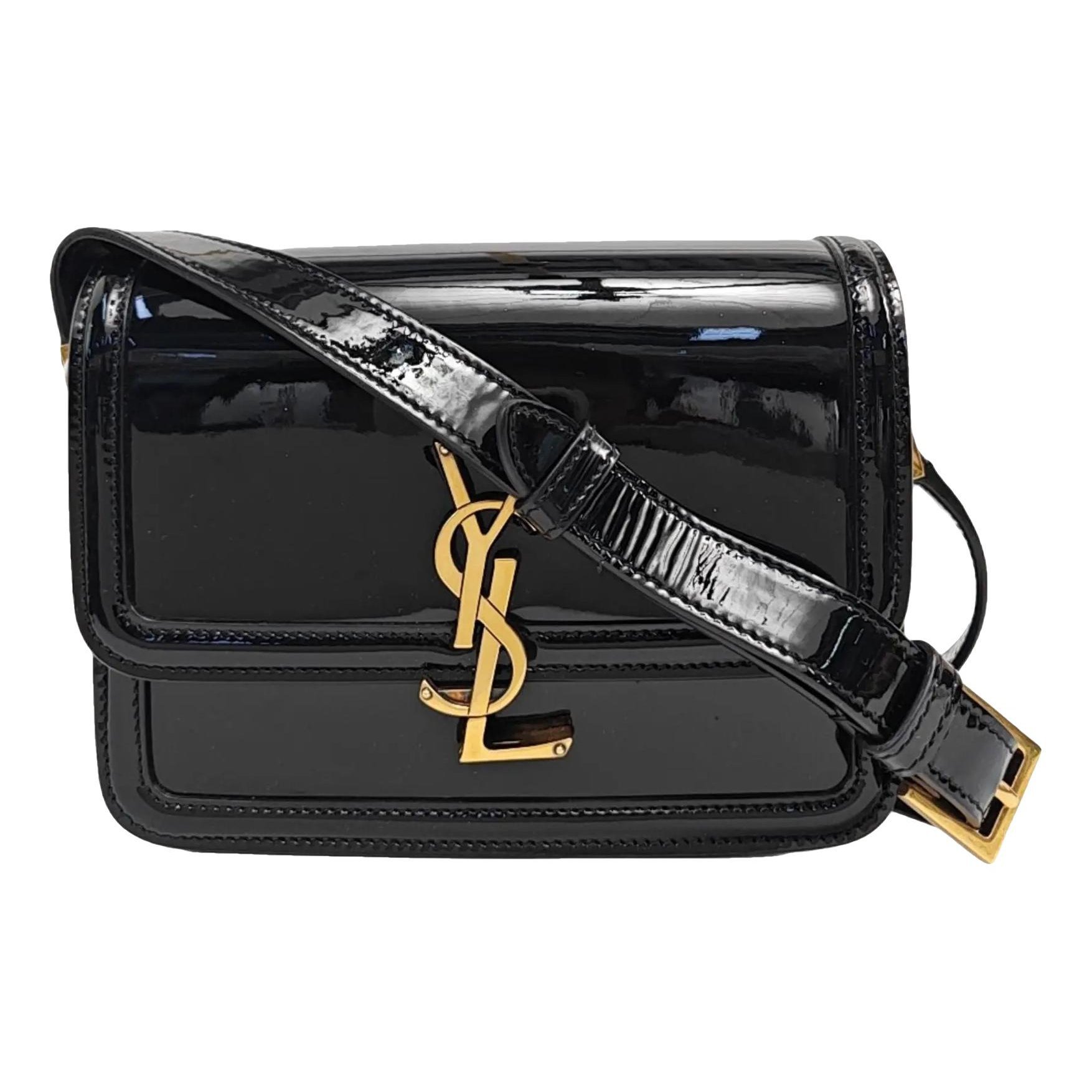 Solférino leather handbag