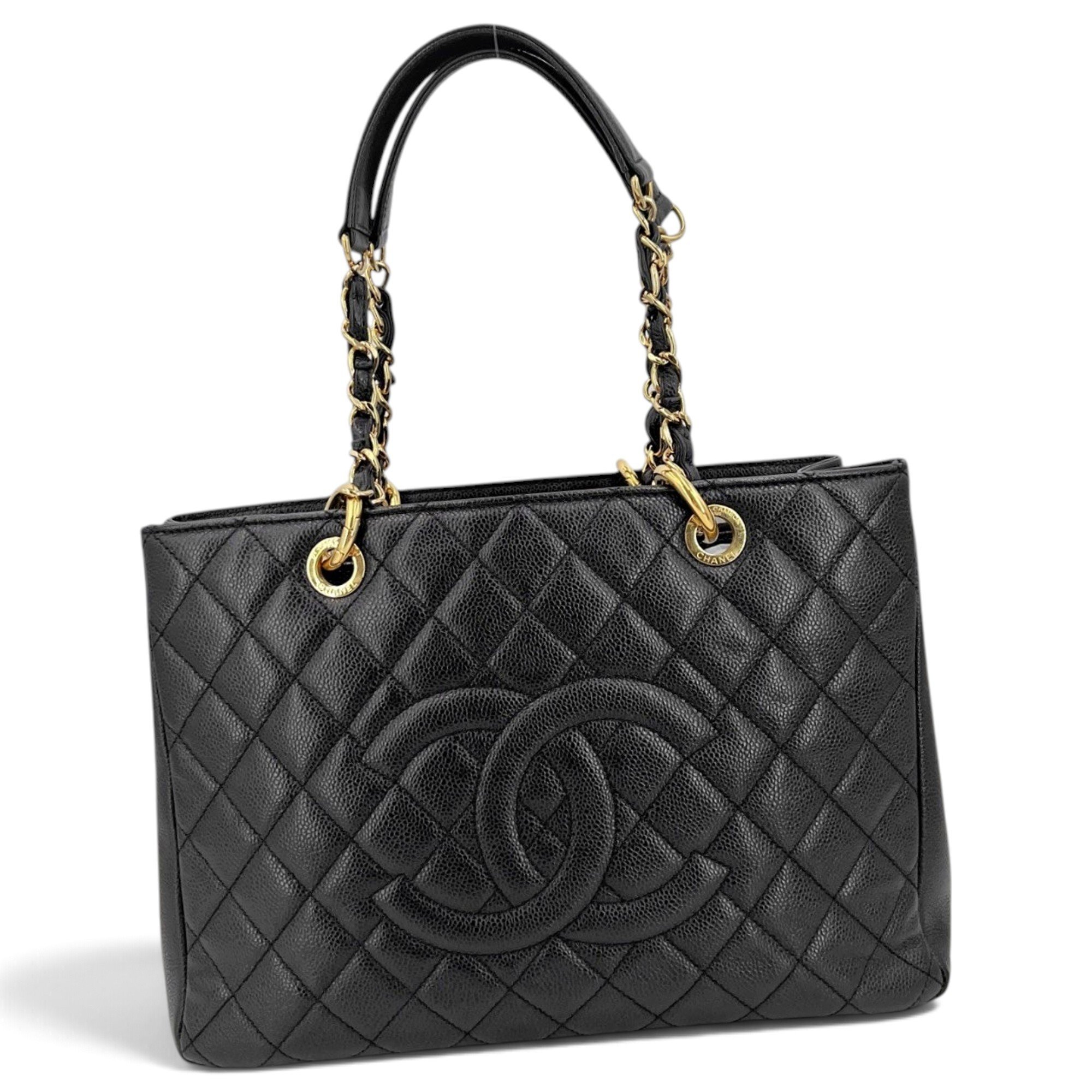 Grand shopping leather tote
