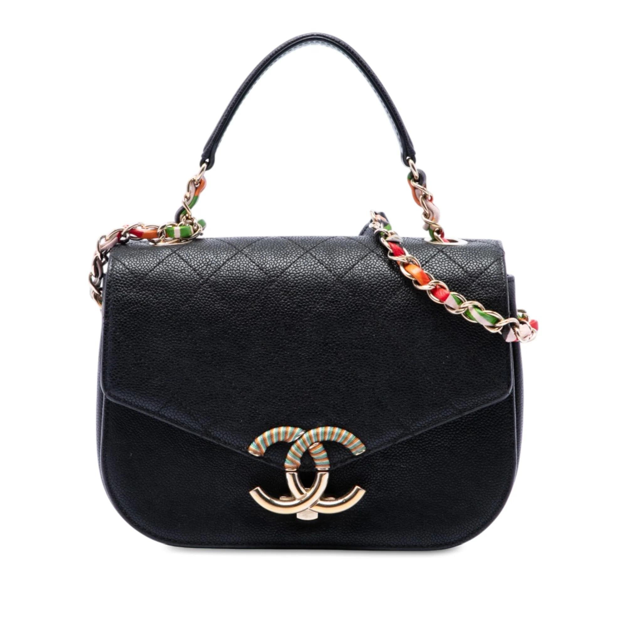 Chain Around leather handbag