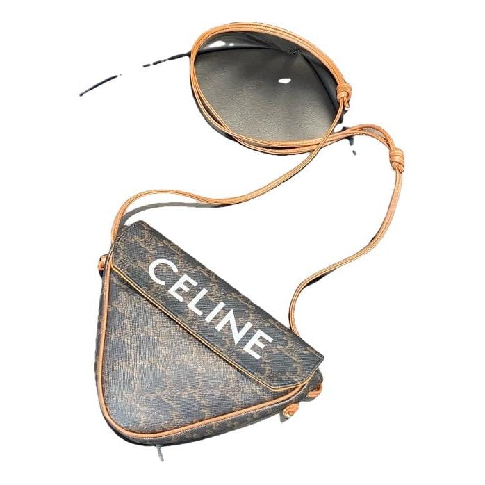 Leather crossbody bag