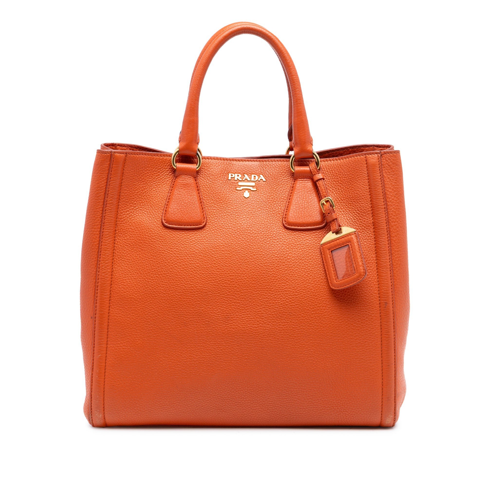 Leather tote