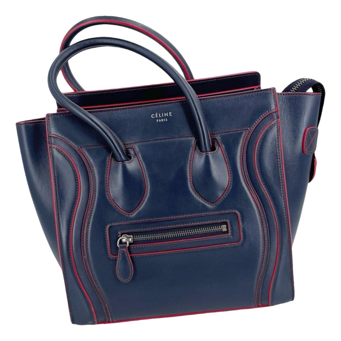 Luggage leather handbag