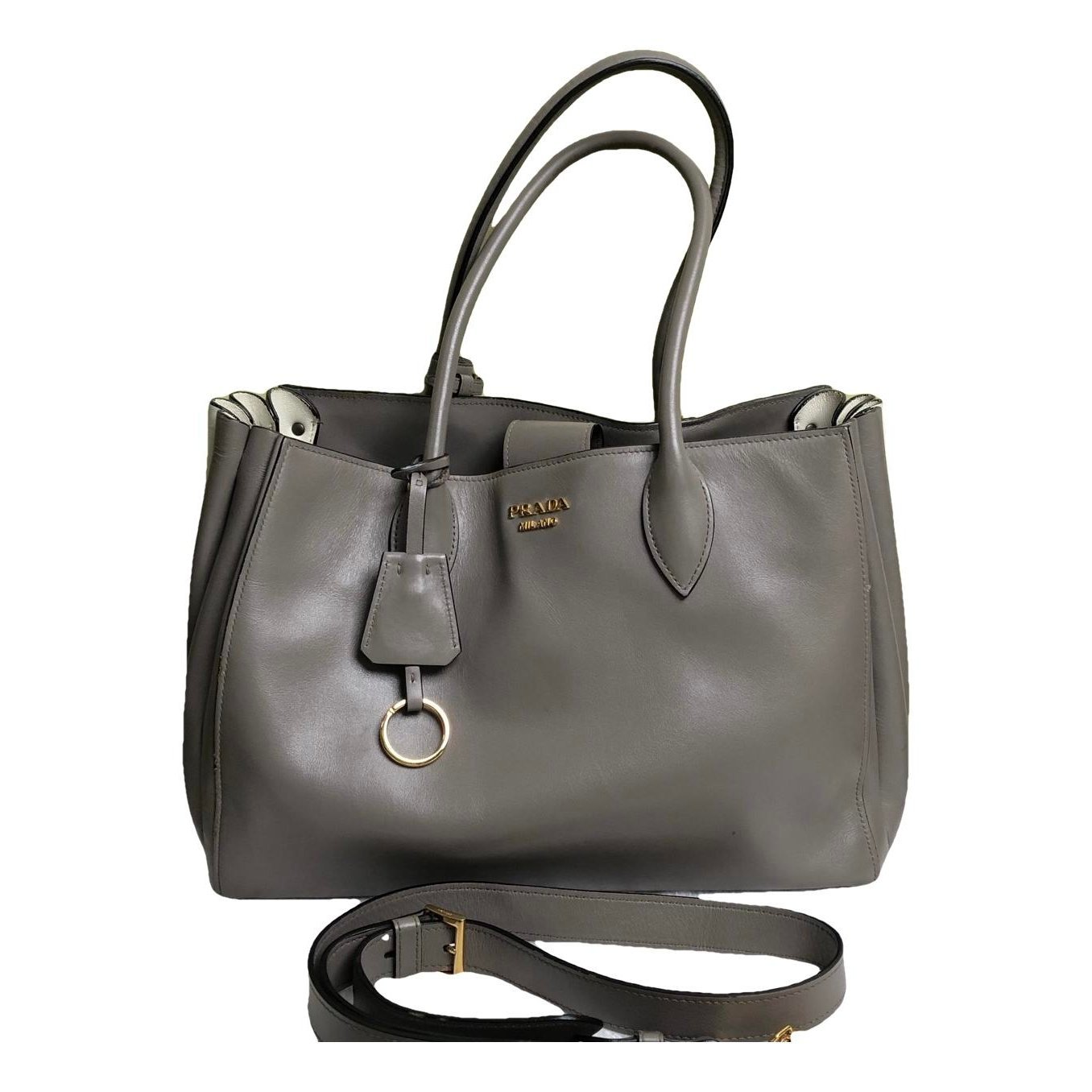 Bibliothèque leather tote
