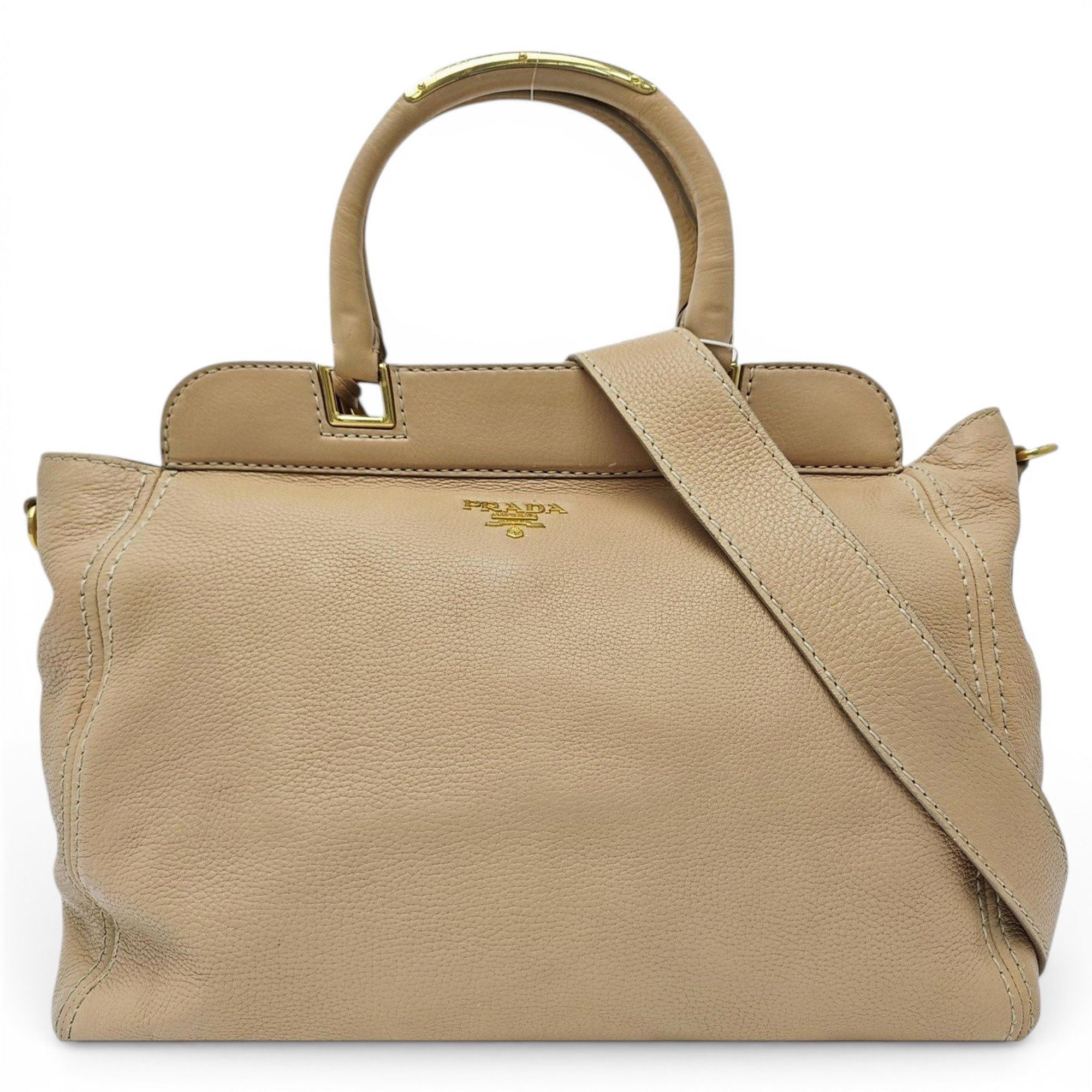 Leather handbag