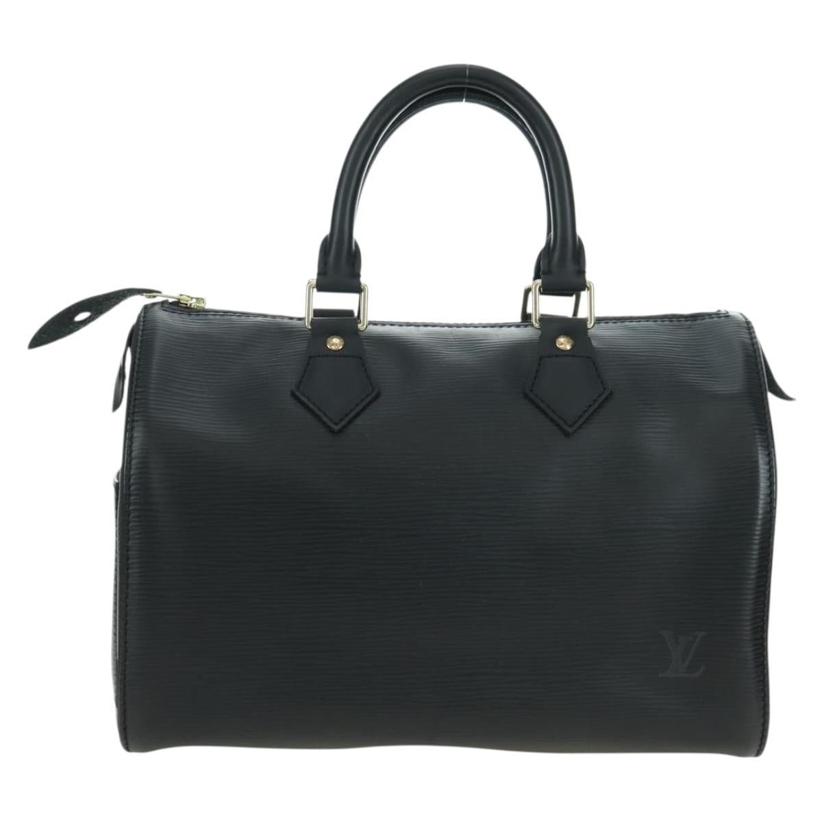 Speedy leather handbag