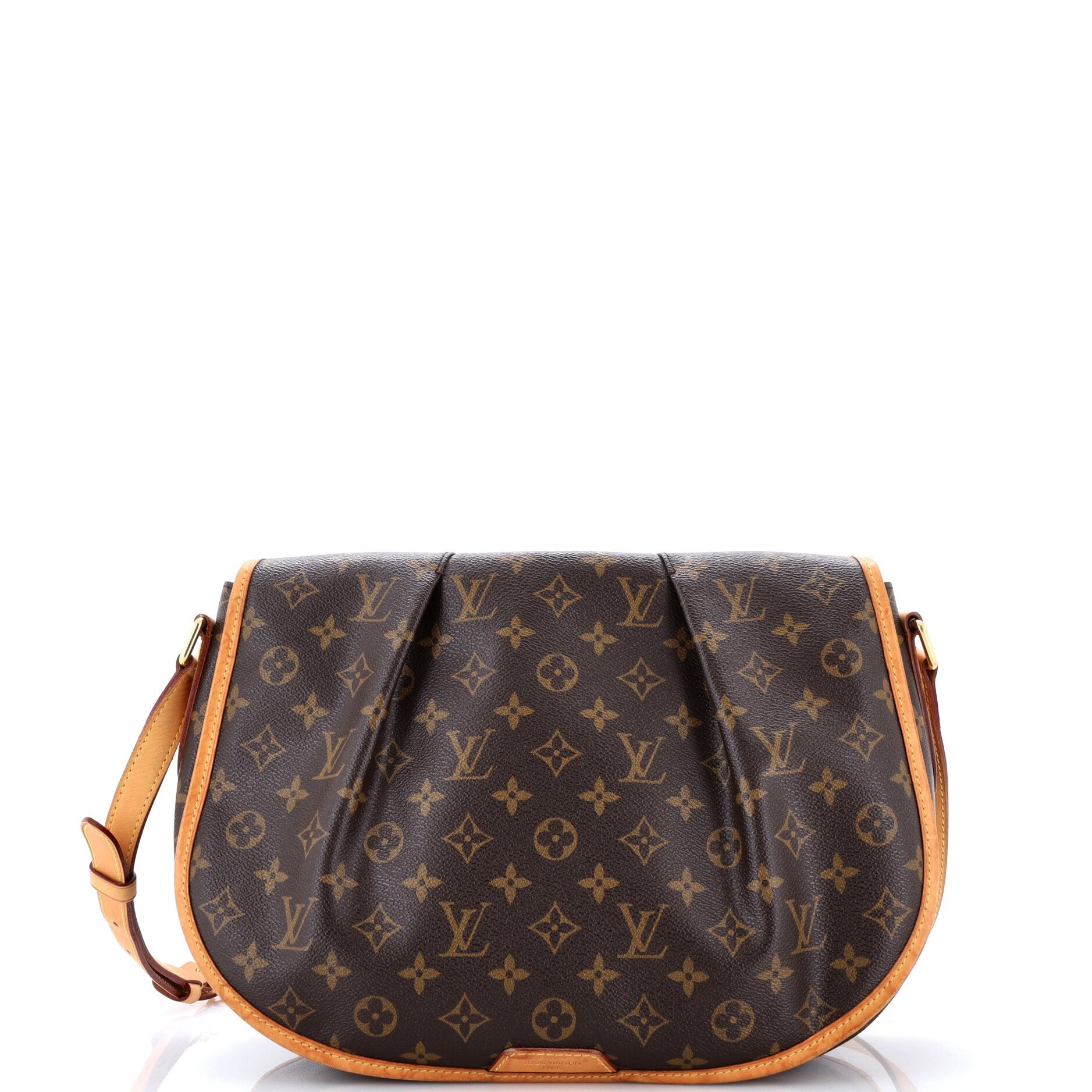 Menilmontant Handbag Monogram Canvas MM