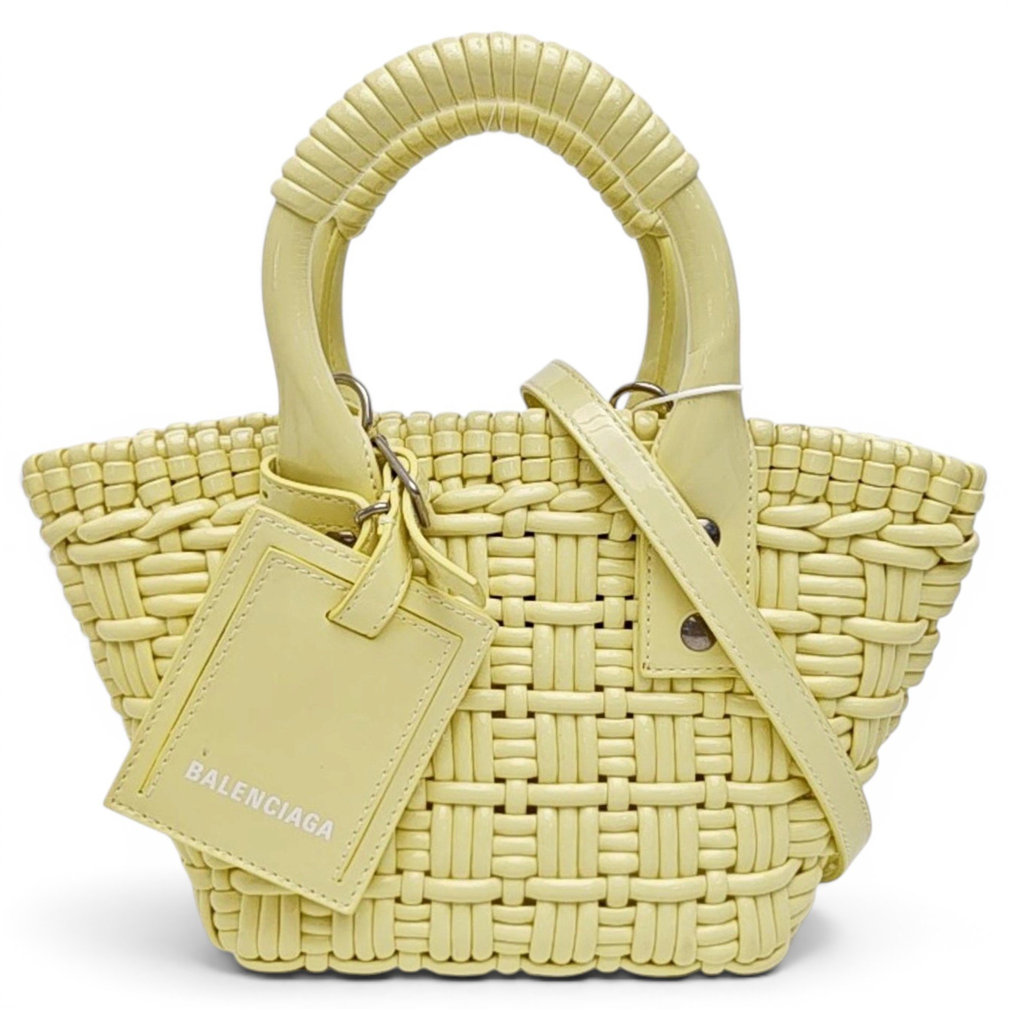 Bistro Panier leather tote