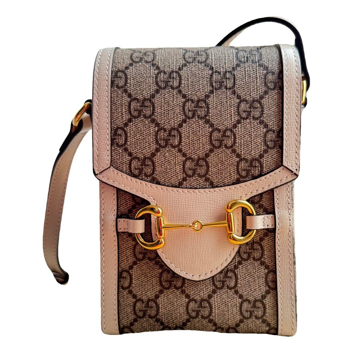 Horsebit 1955 Vertical leather crossbody bag
